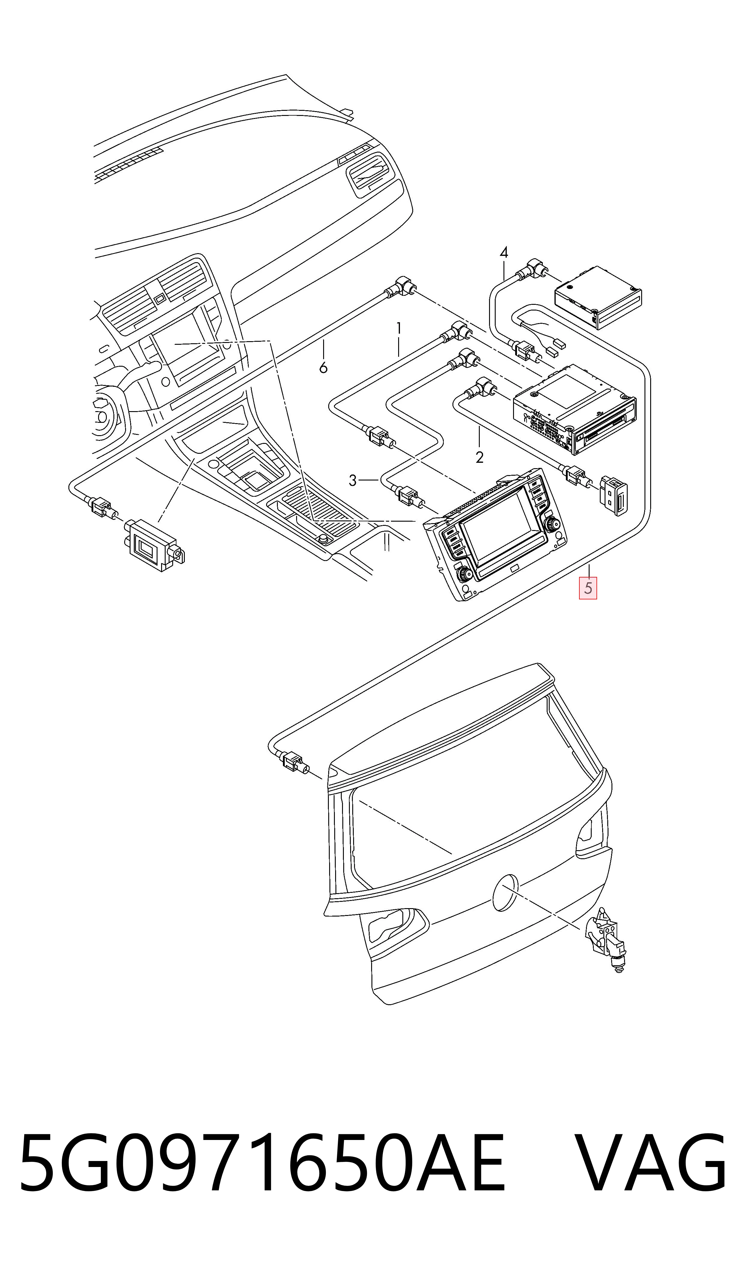 5G0971650AE VAG 
