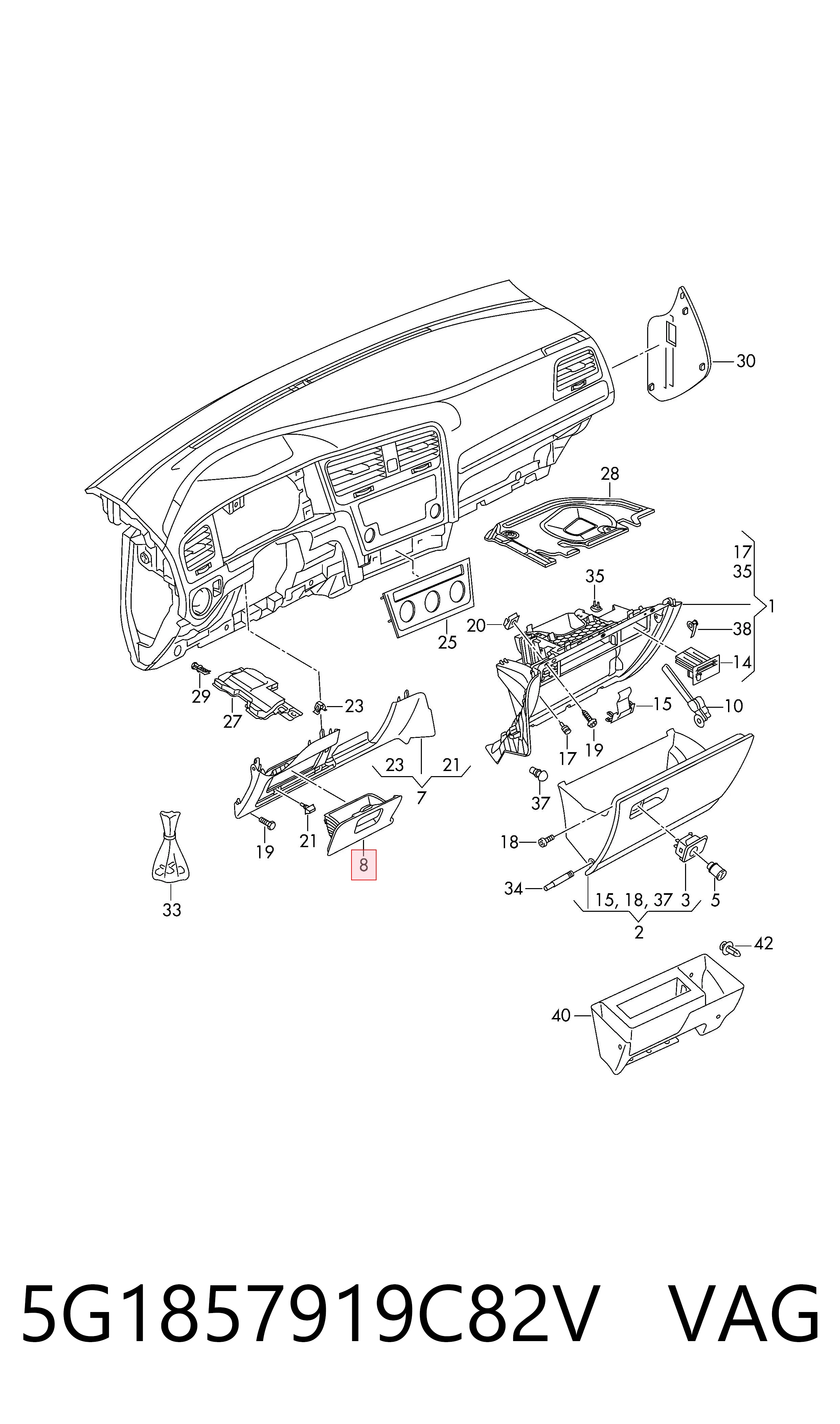 5G1857919C82V VAG 