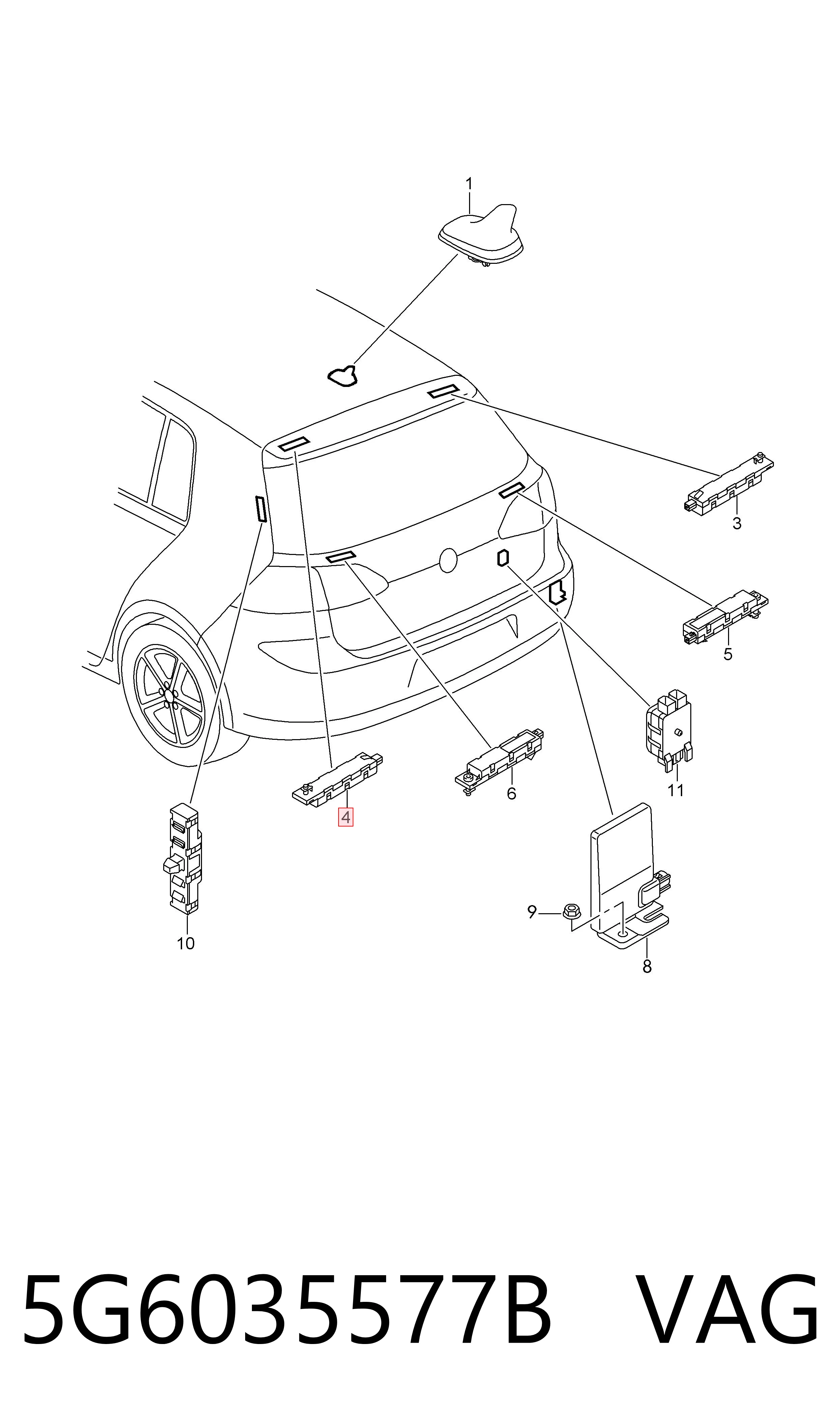 5G6035577B VAG 