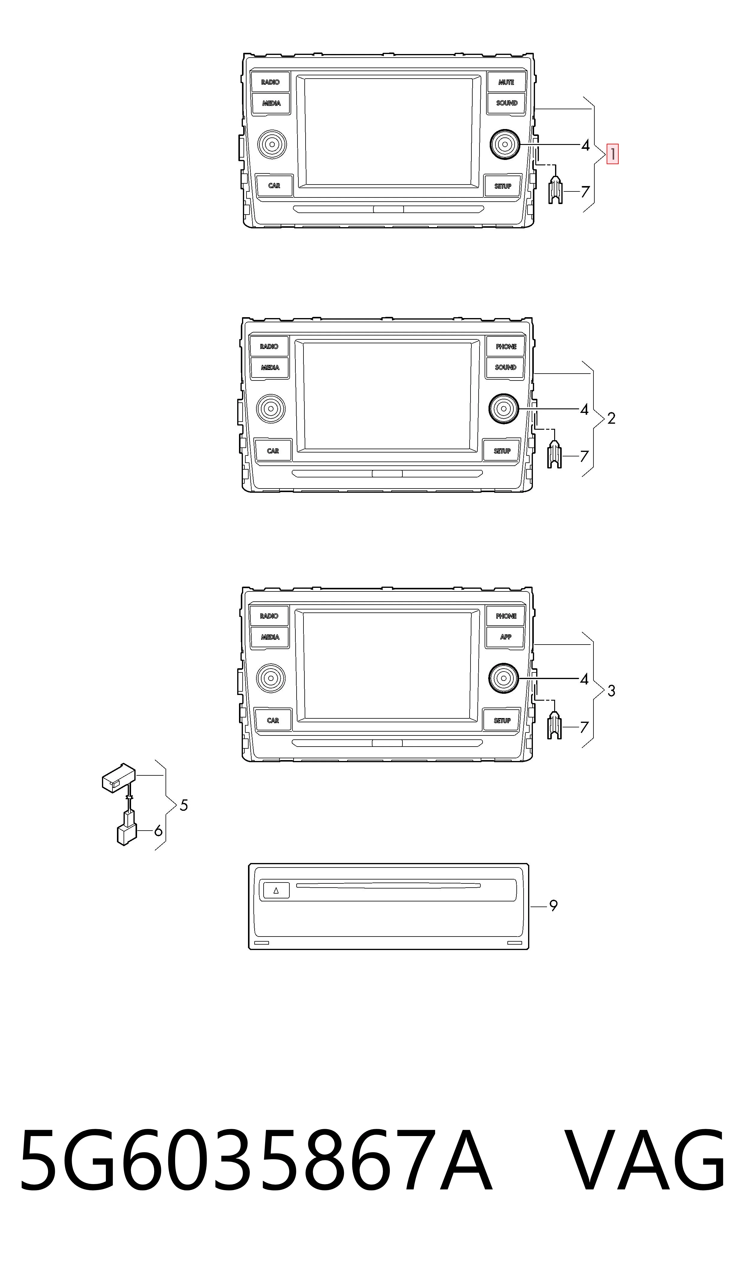 5G6035867A VAG 