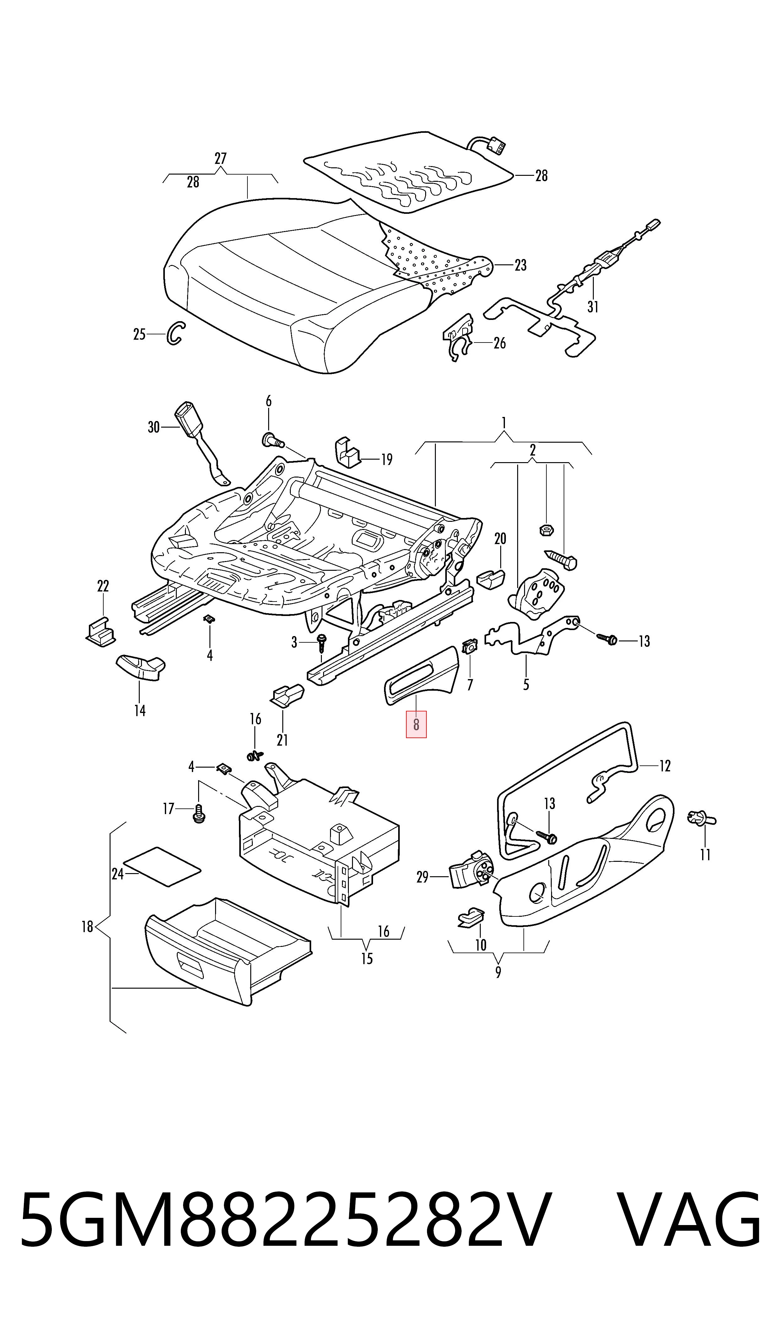 5GM88225282V VAG 