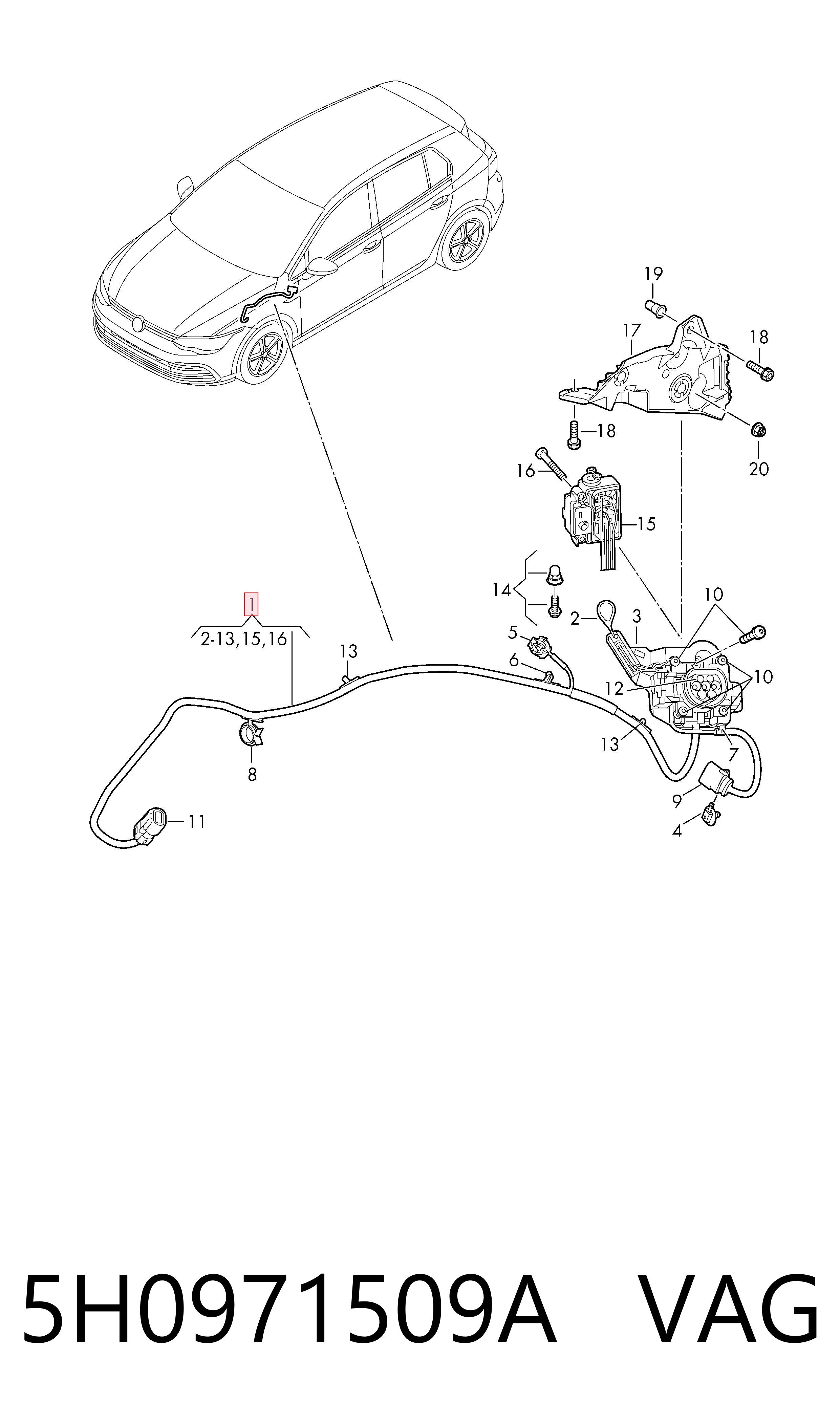 5H0971509A VAG 