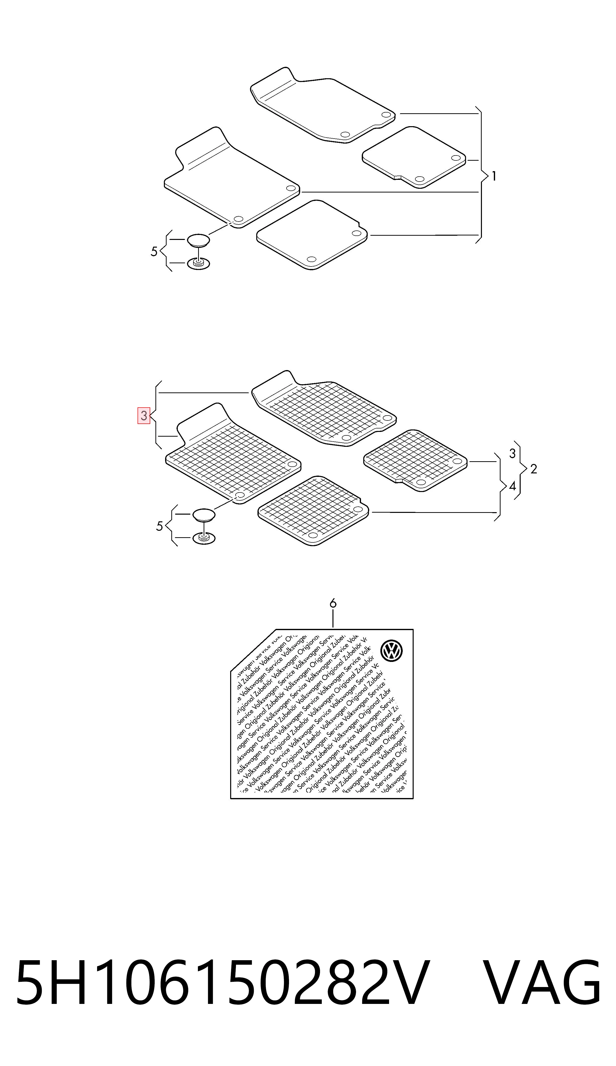 5H106150282V VAG