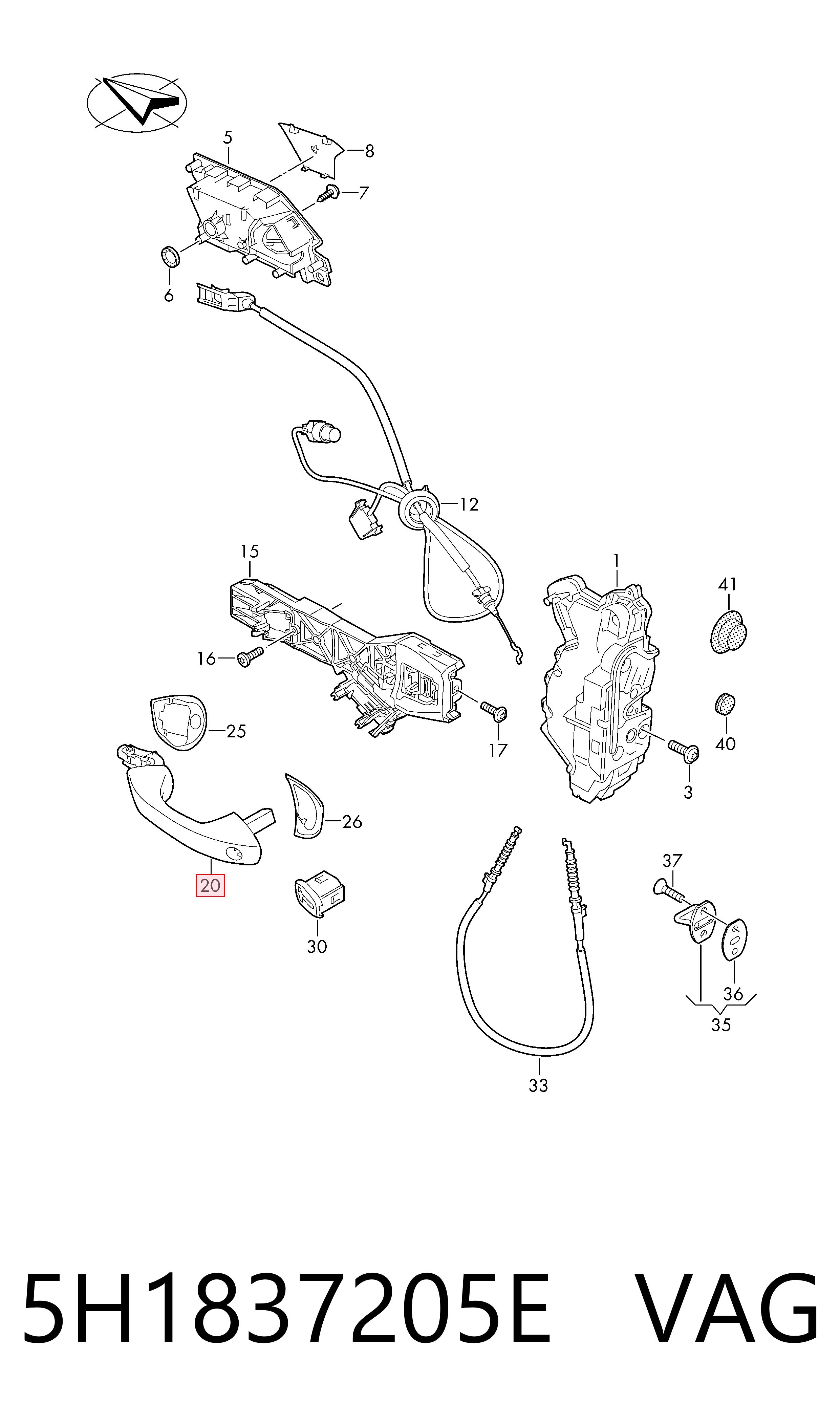 5H1837205E VAG 