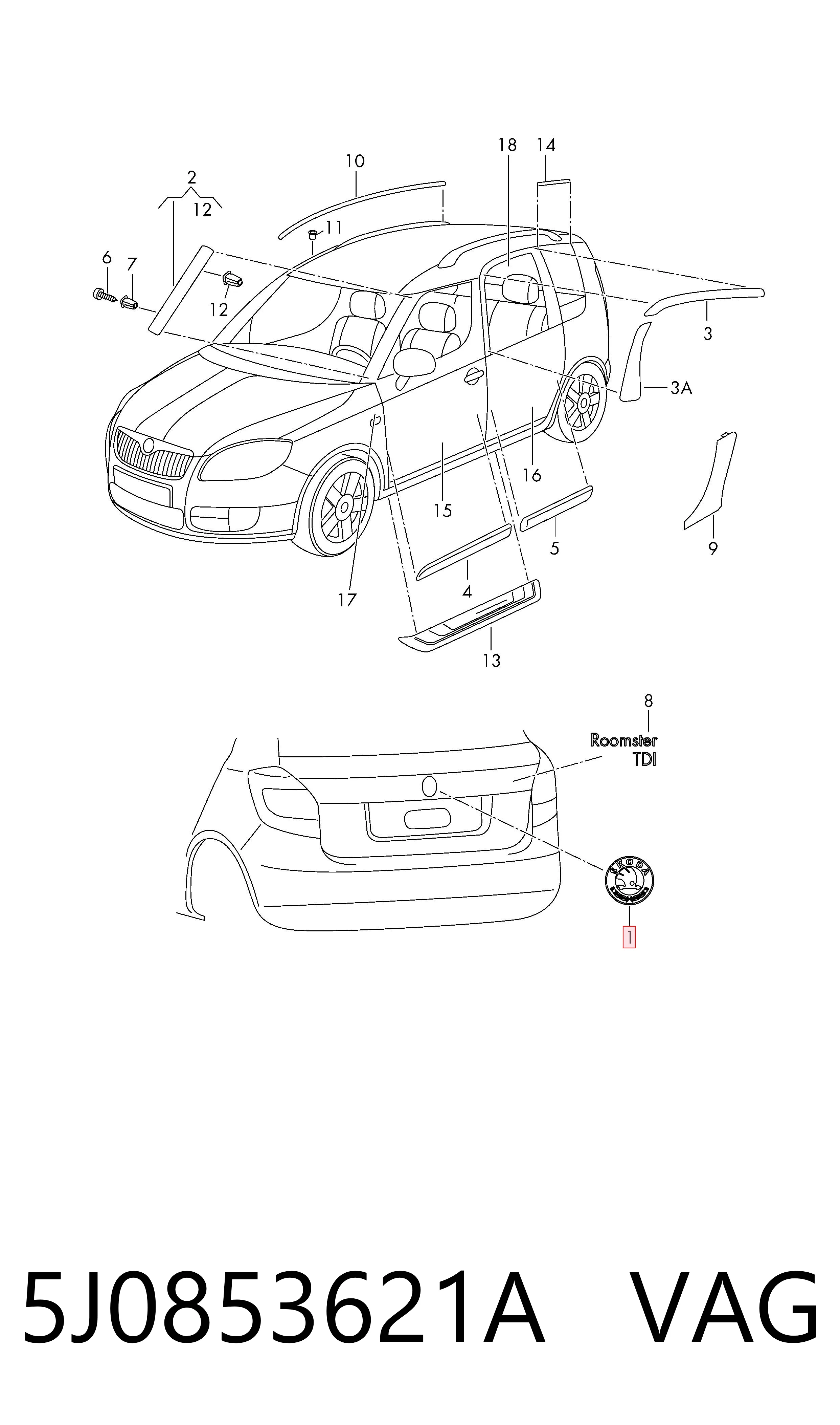 5J0853621A VAG