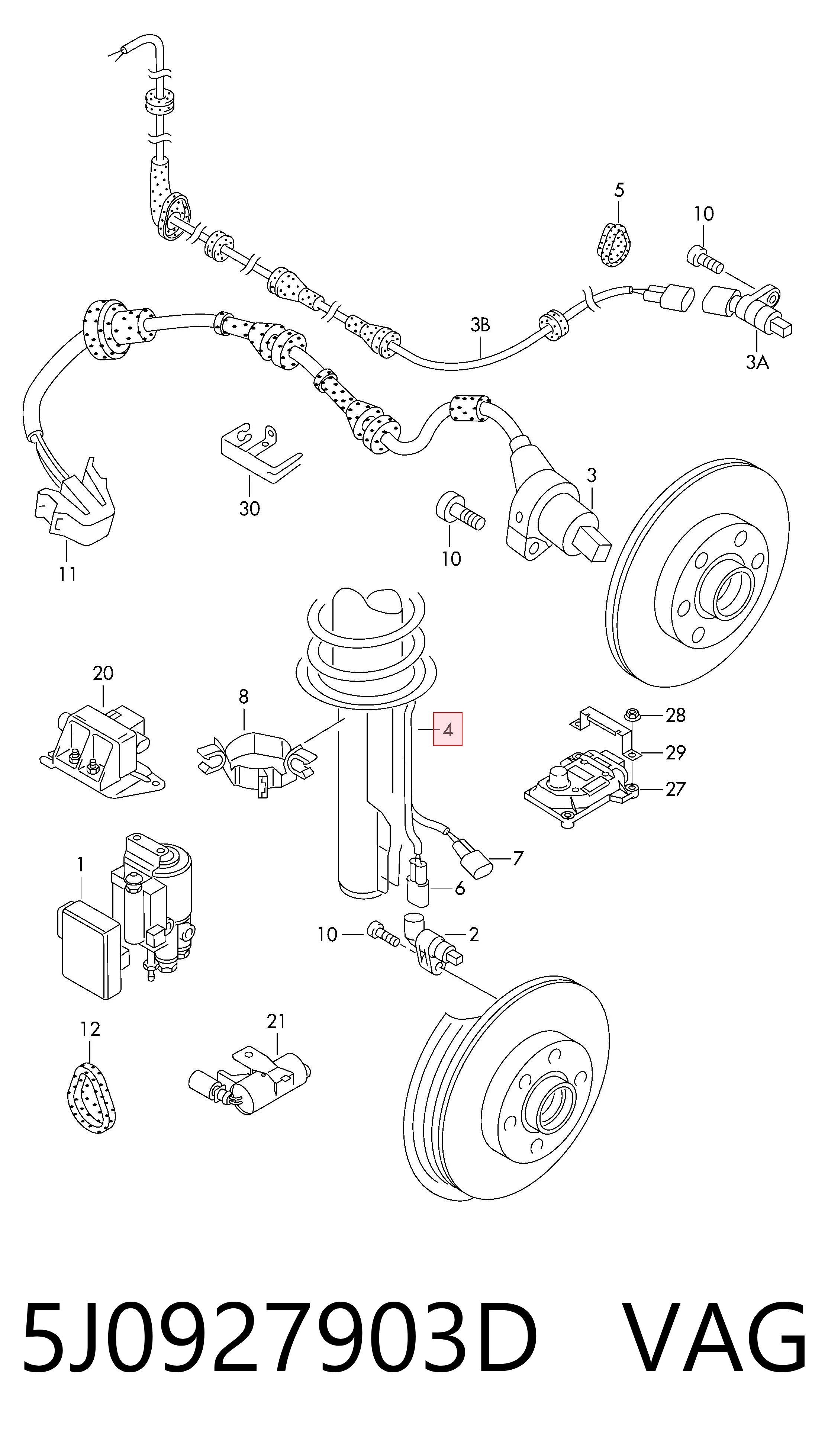 5J0927903D VAG 