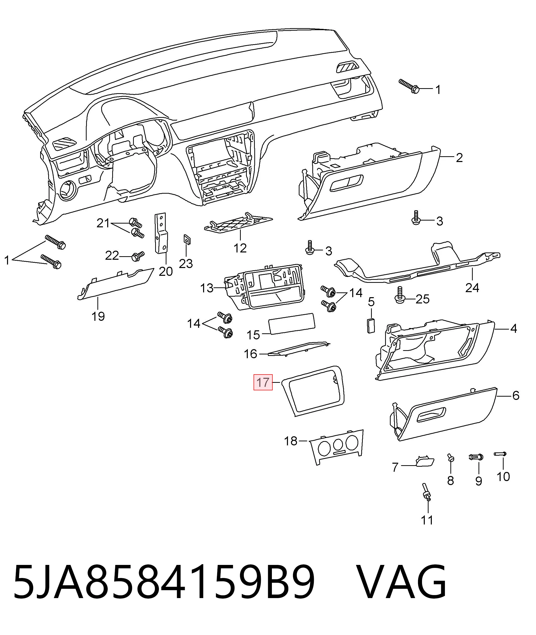 5JA8584159B9 VAG 