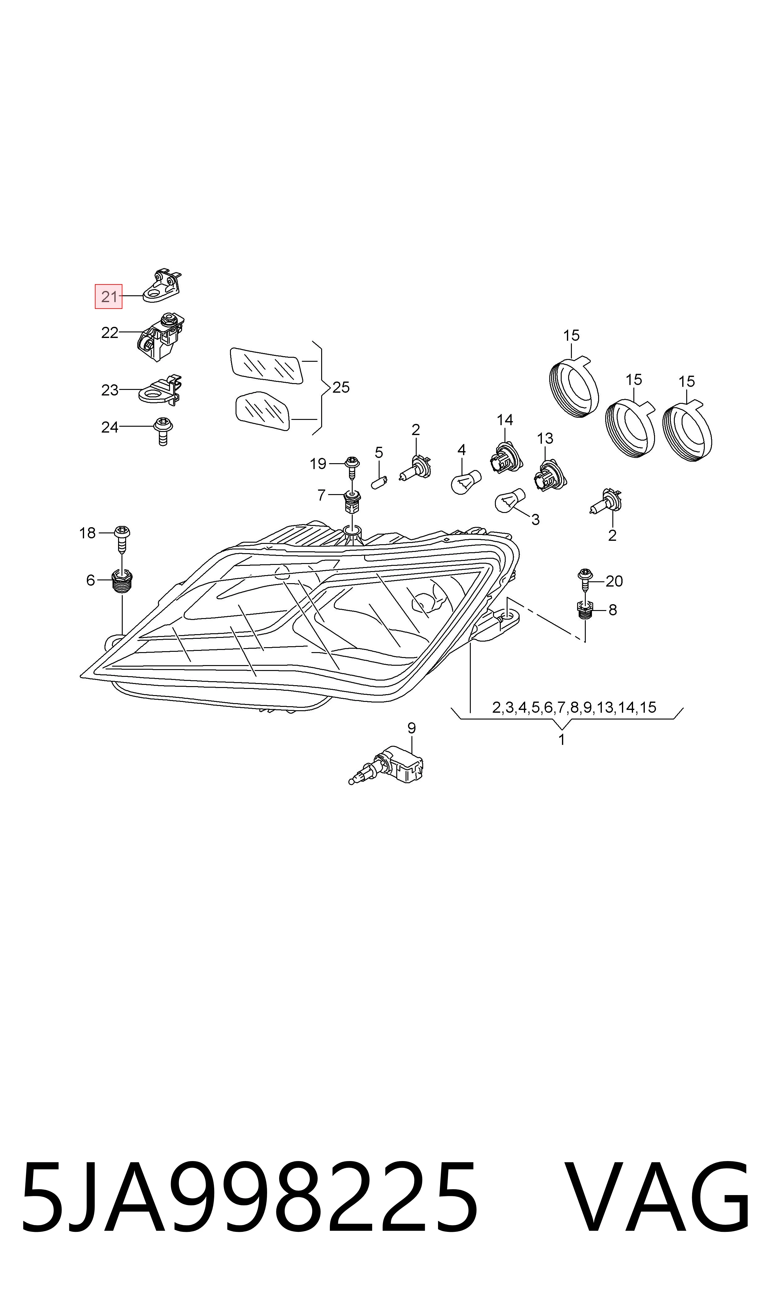 5JA998225 VAG 