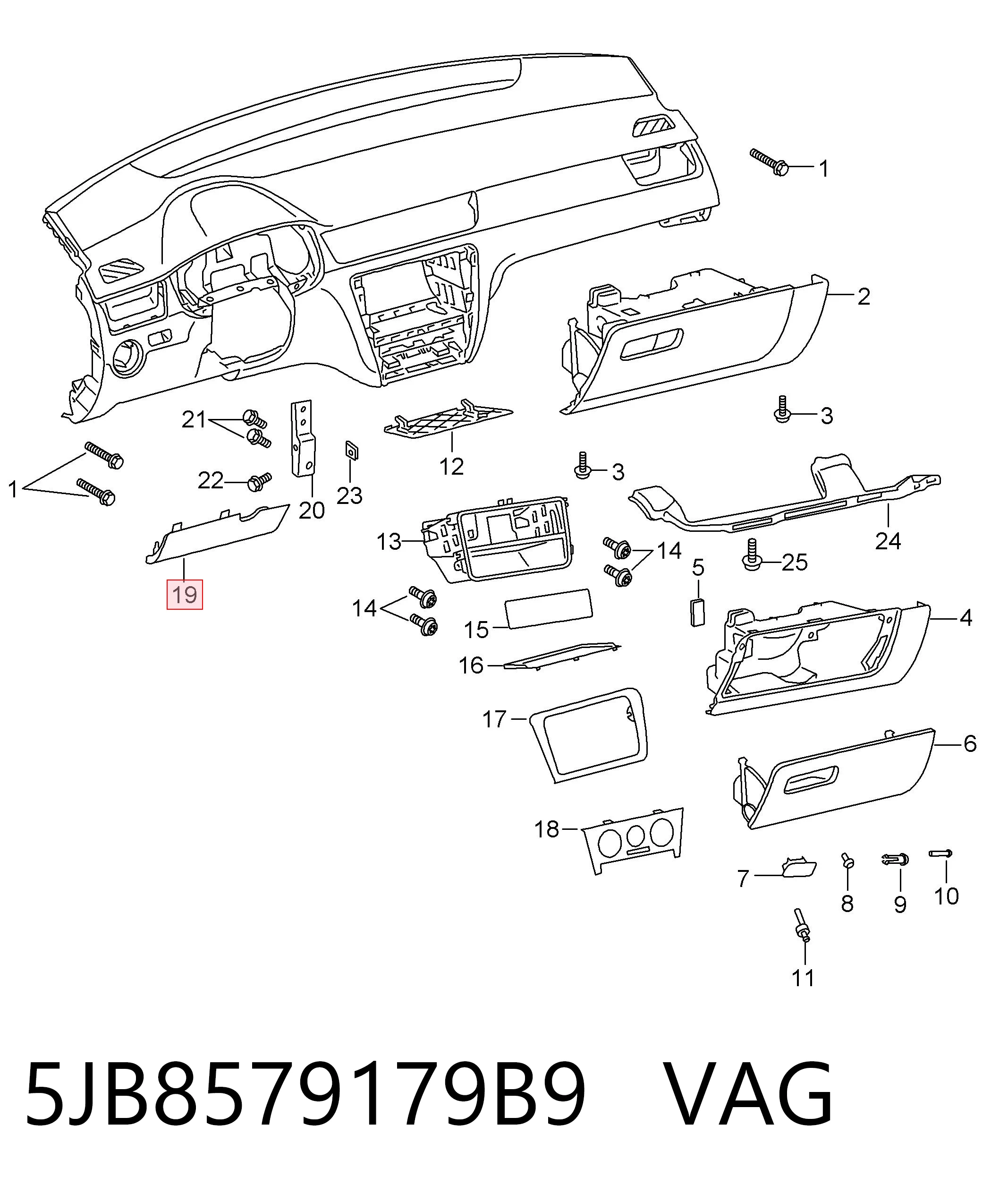 5JB8579179B9 VAG 