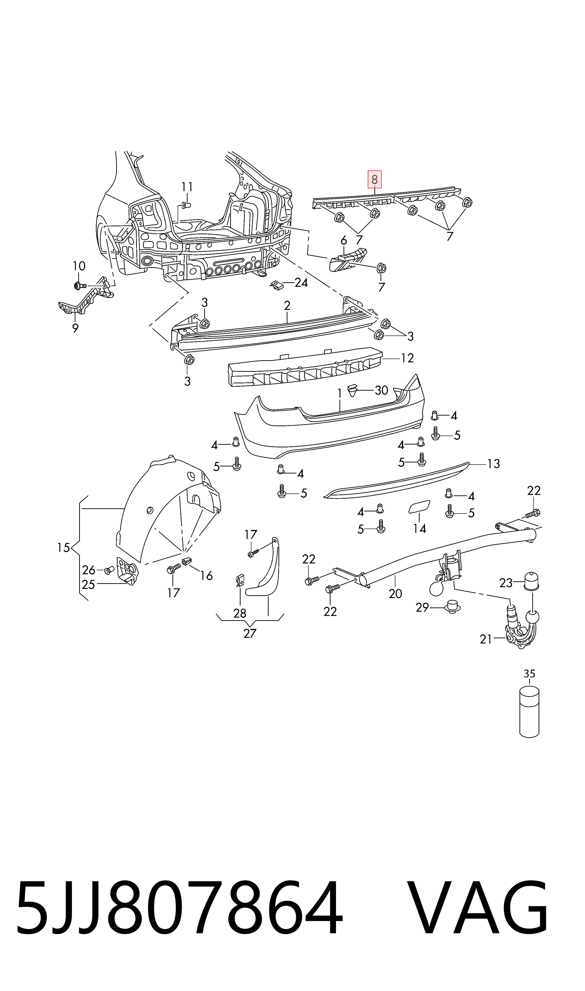 5JJ807864 VAG 