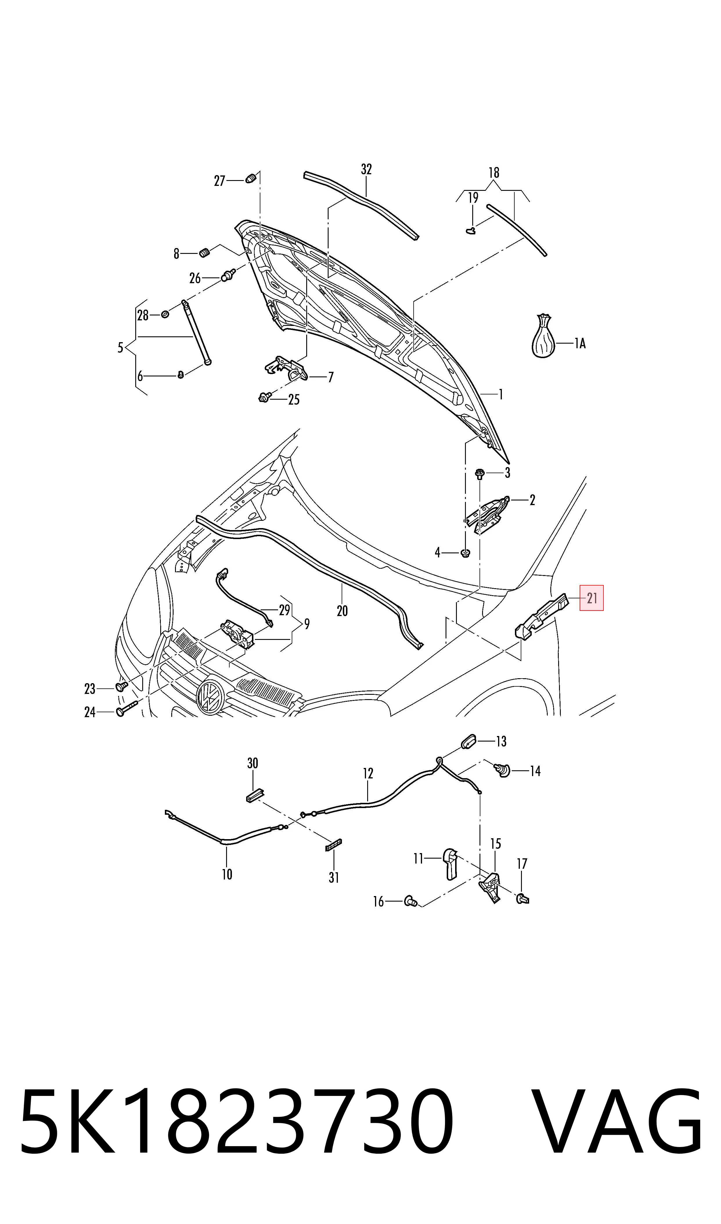 5K1823730 VAG 