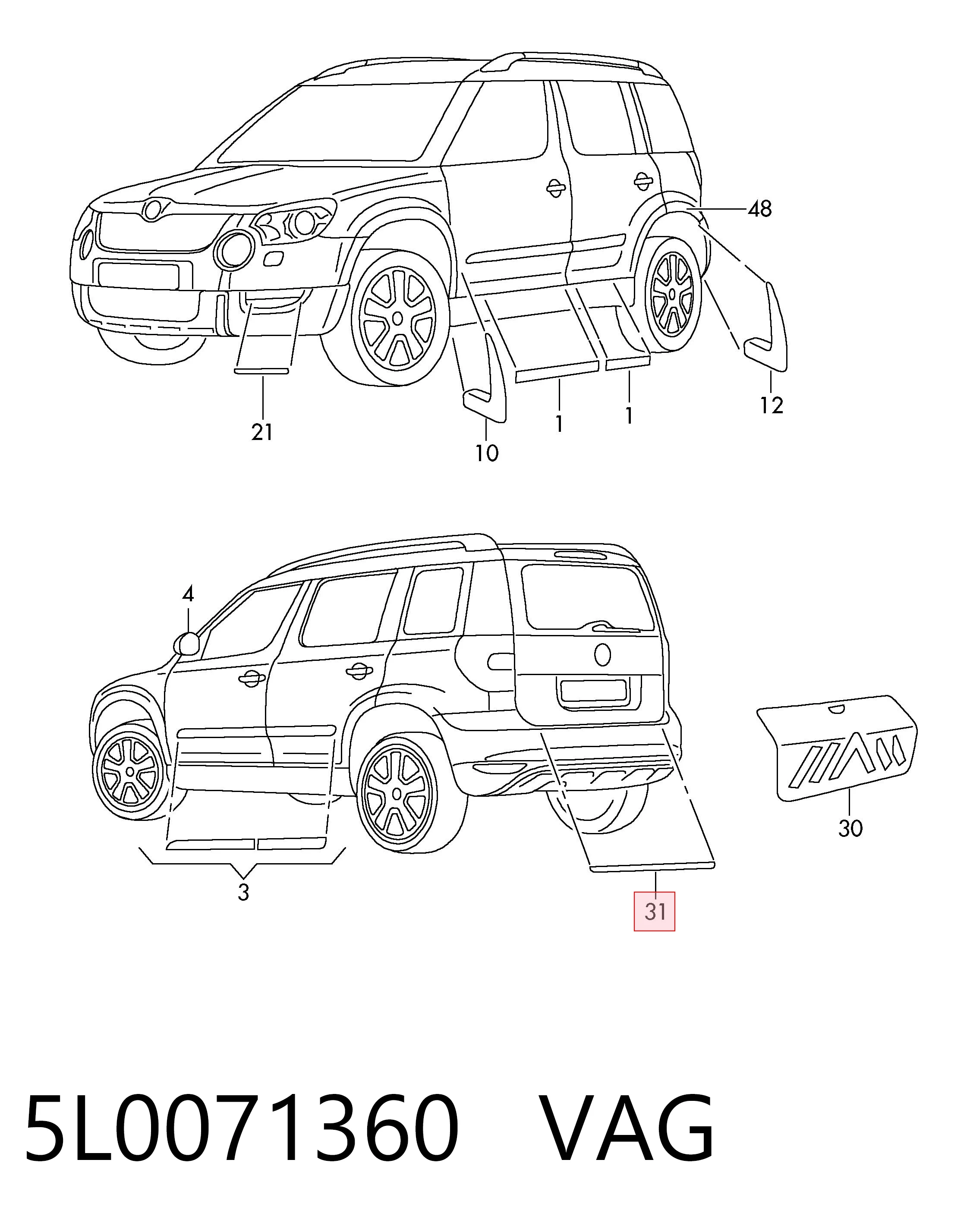 5L0071360 VAG 
