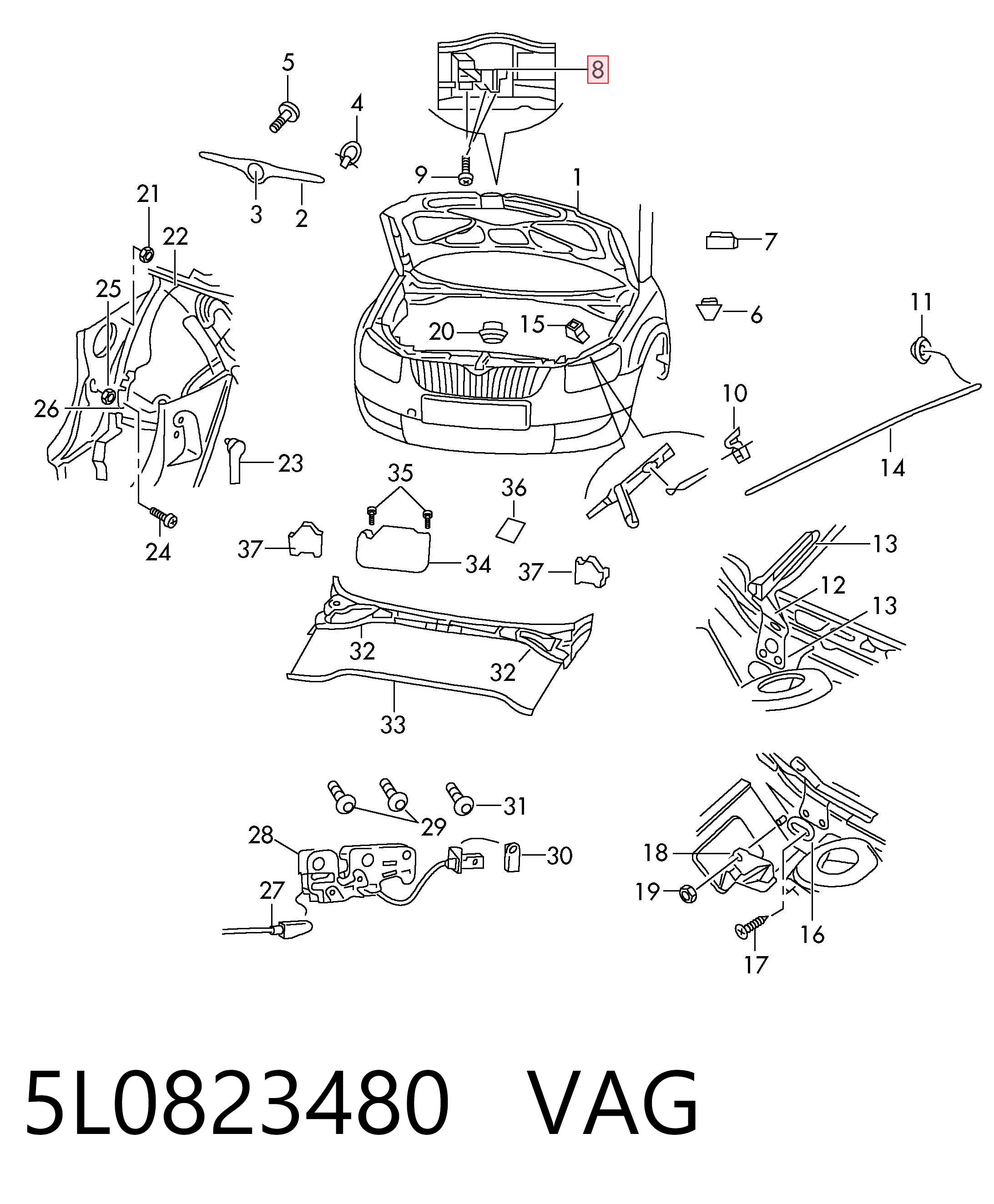 5L0823480 VAG 