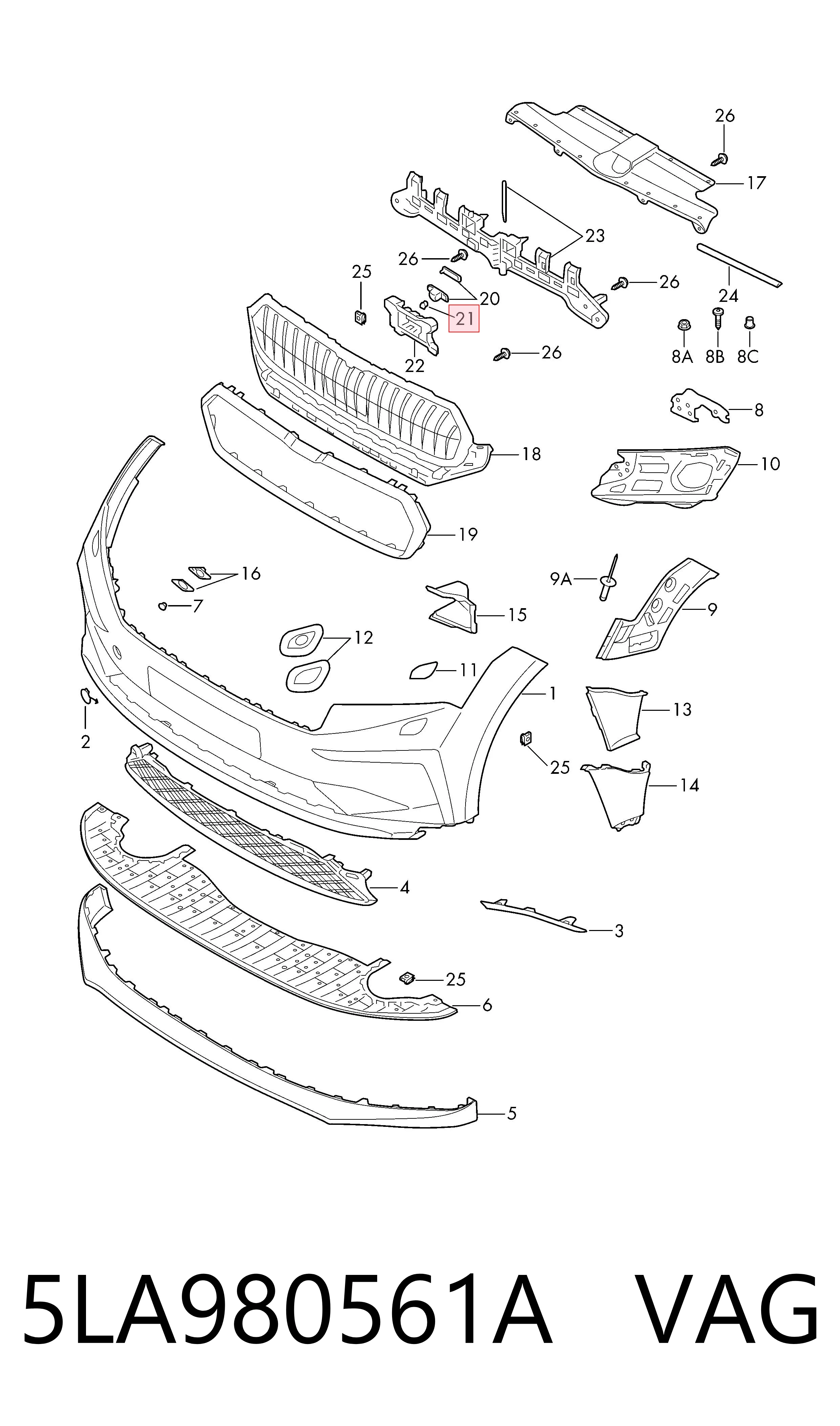 5LA980561A VAG 