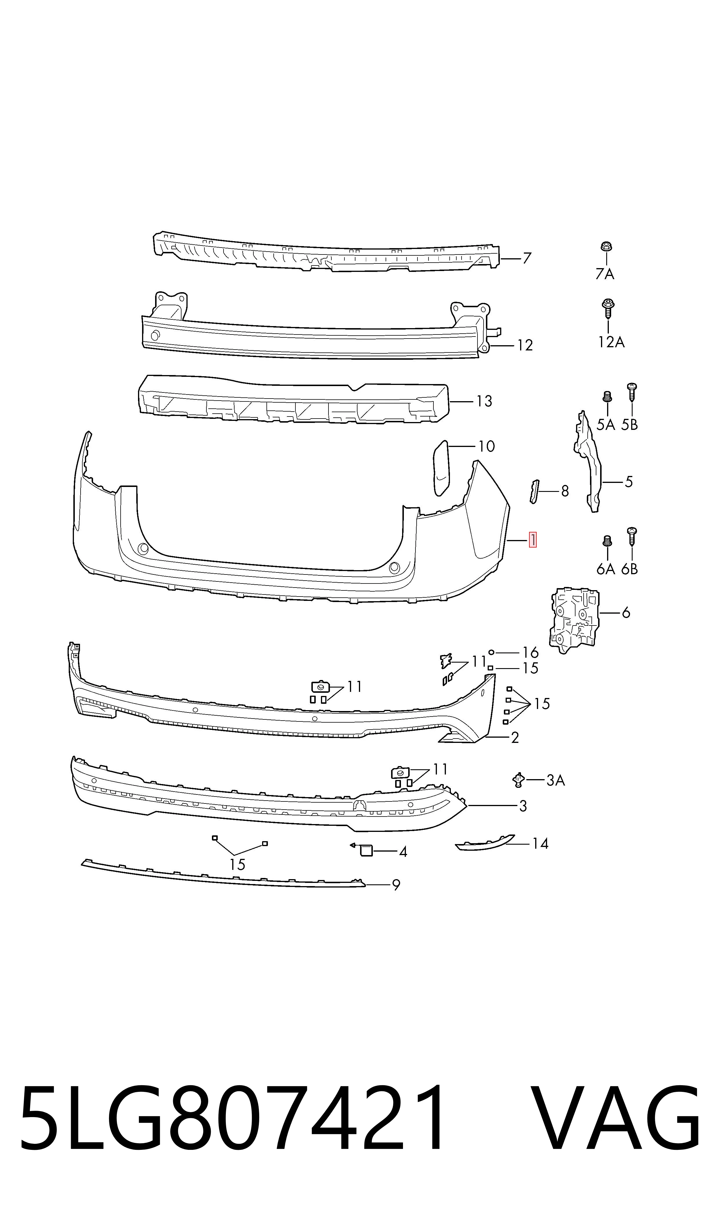 5LG807421 VAG