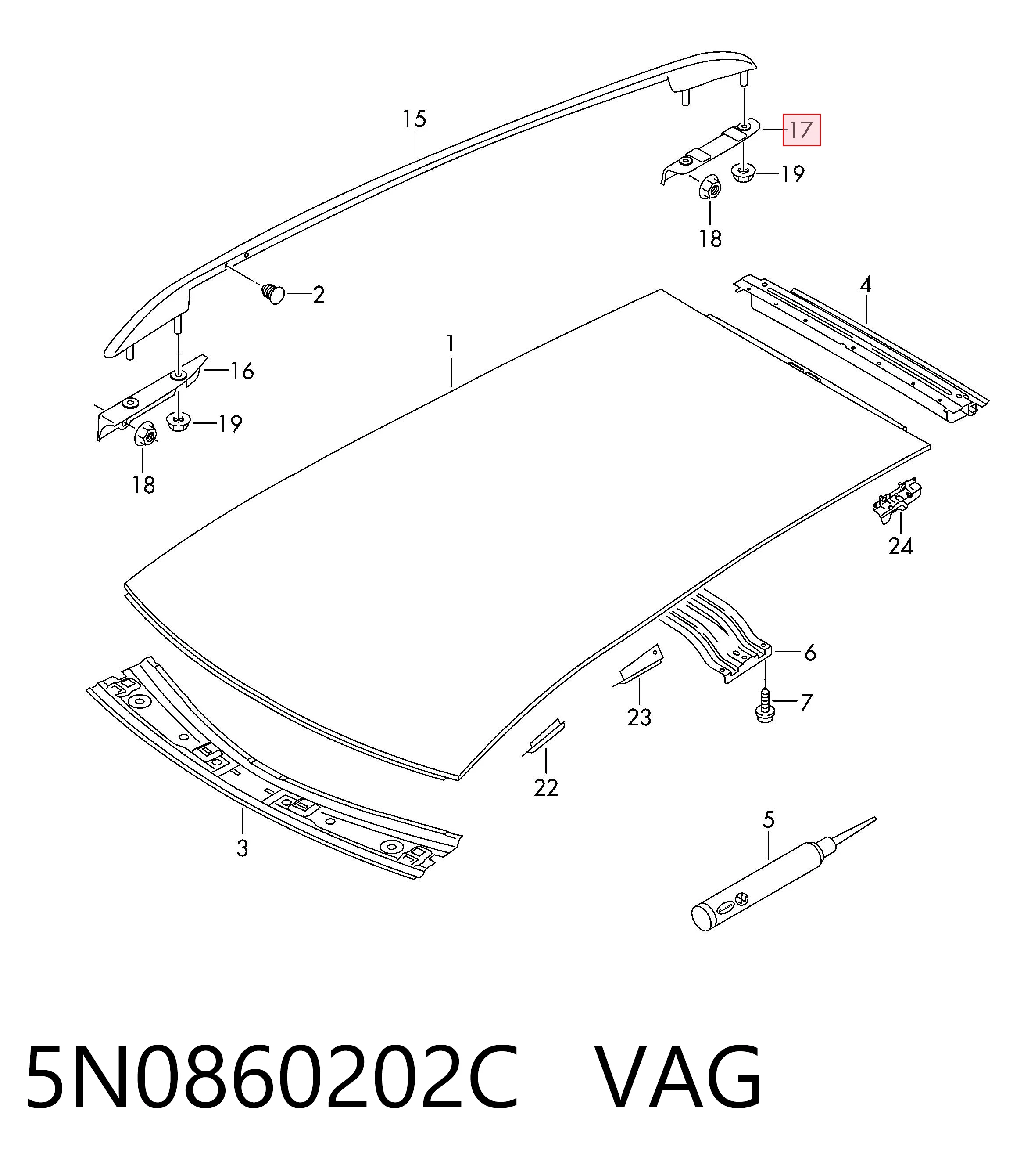 5N0860202C VAG 