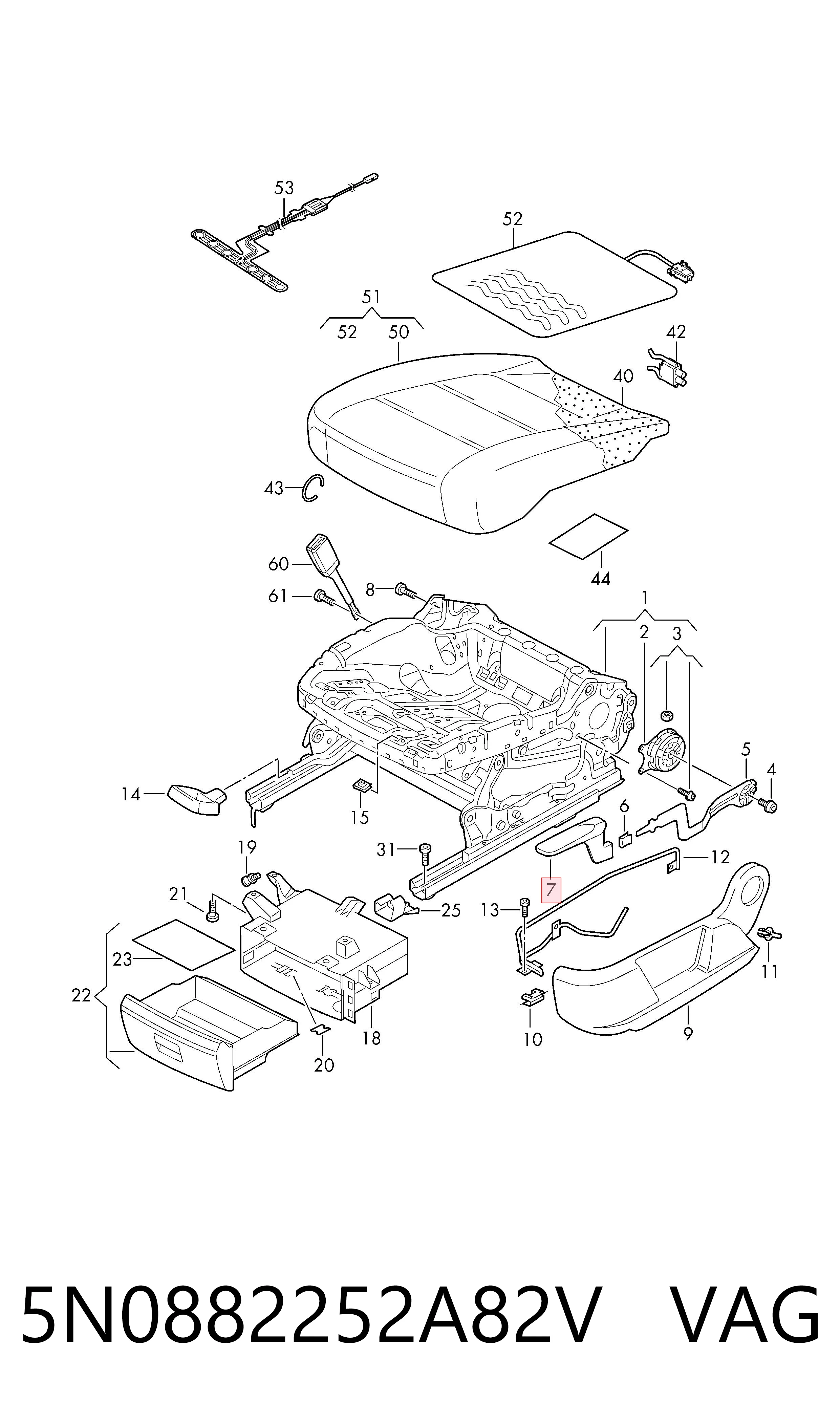 5N0882252A82V VAG 