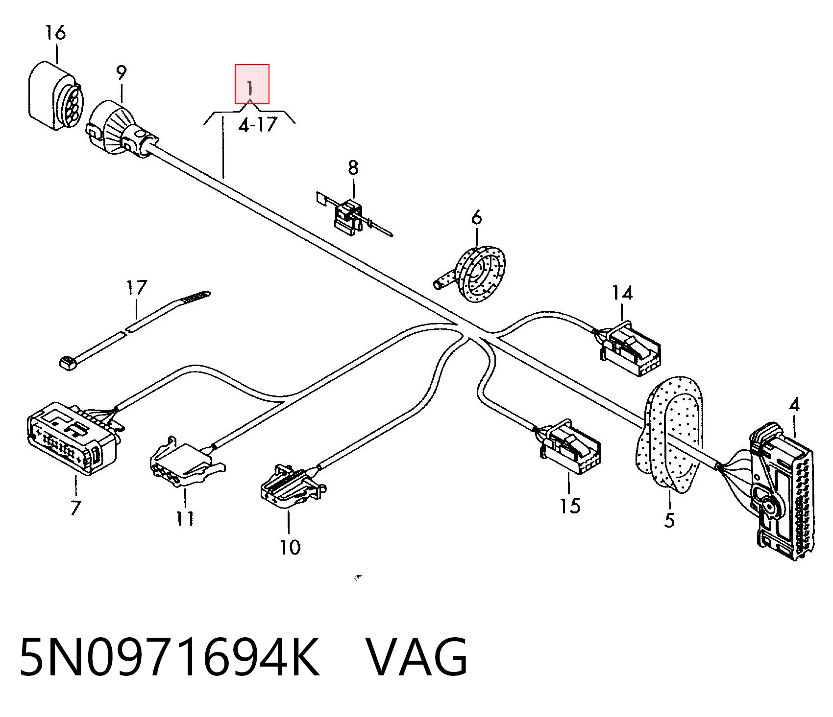 5N0971694K VAG 