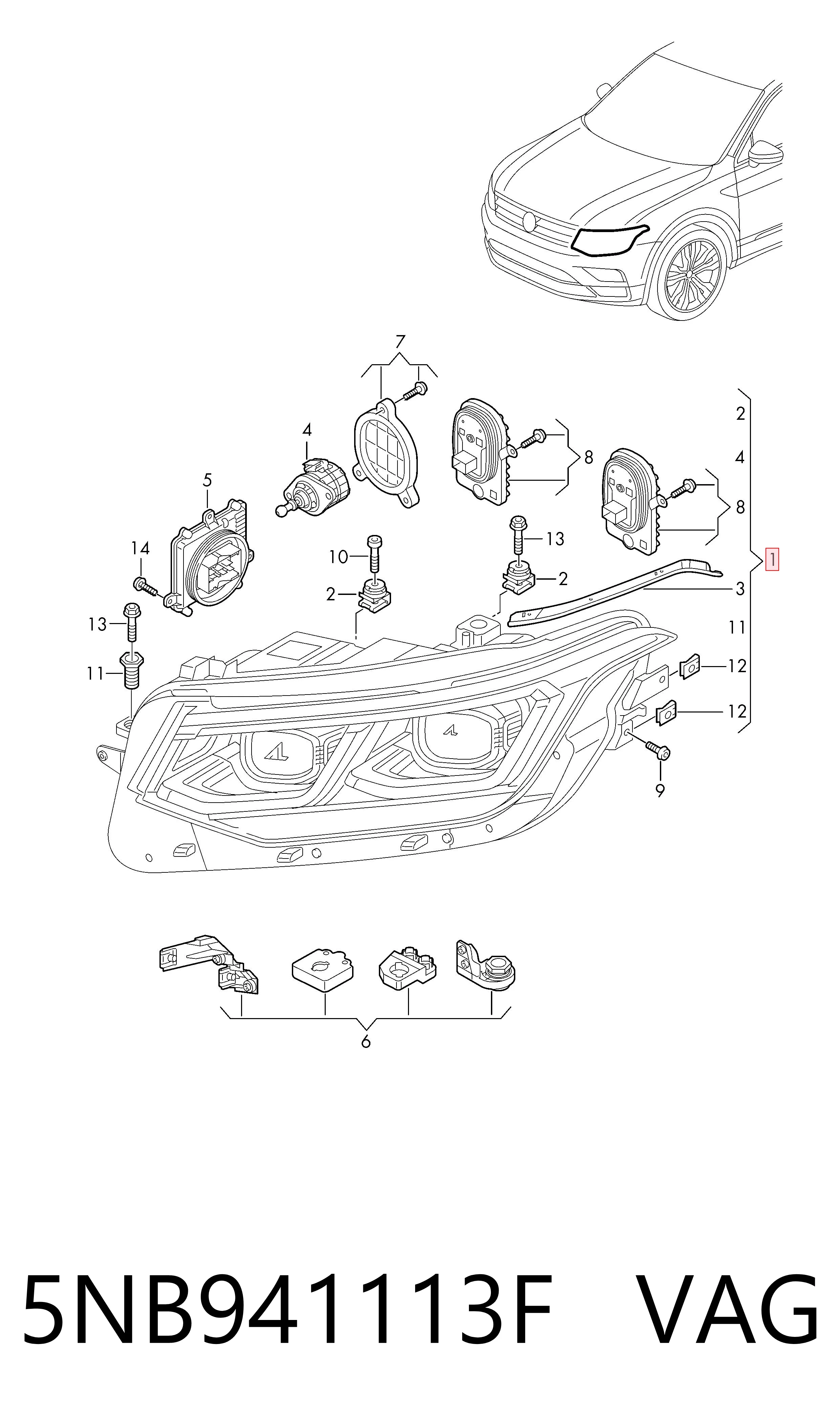 5NB941113F VAG 