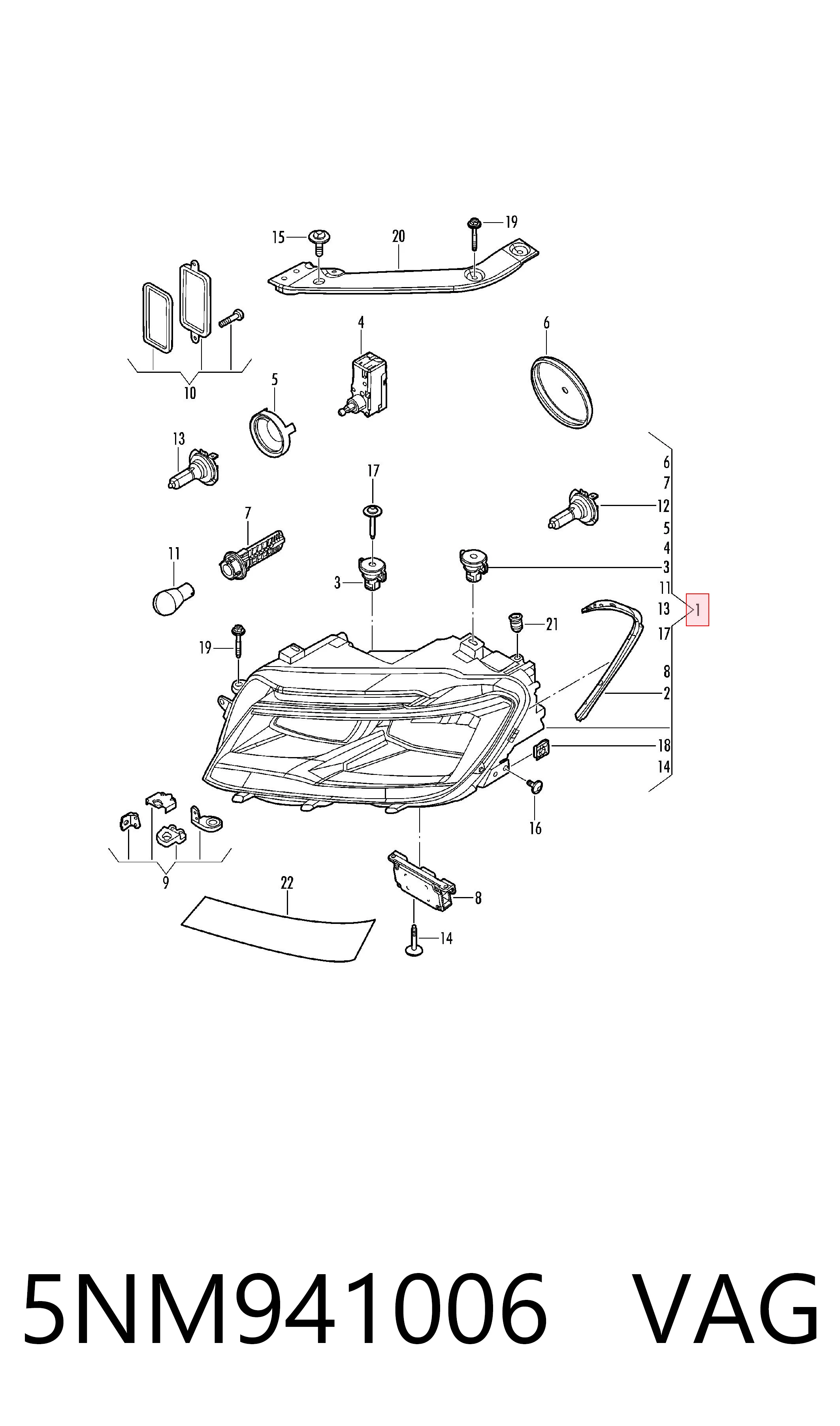 5NM941006 VAG