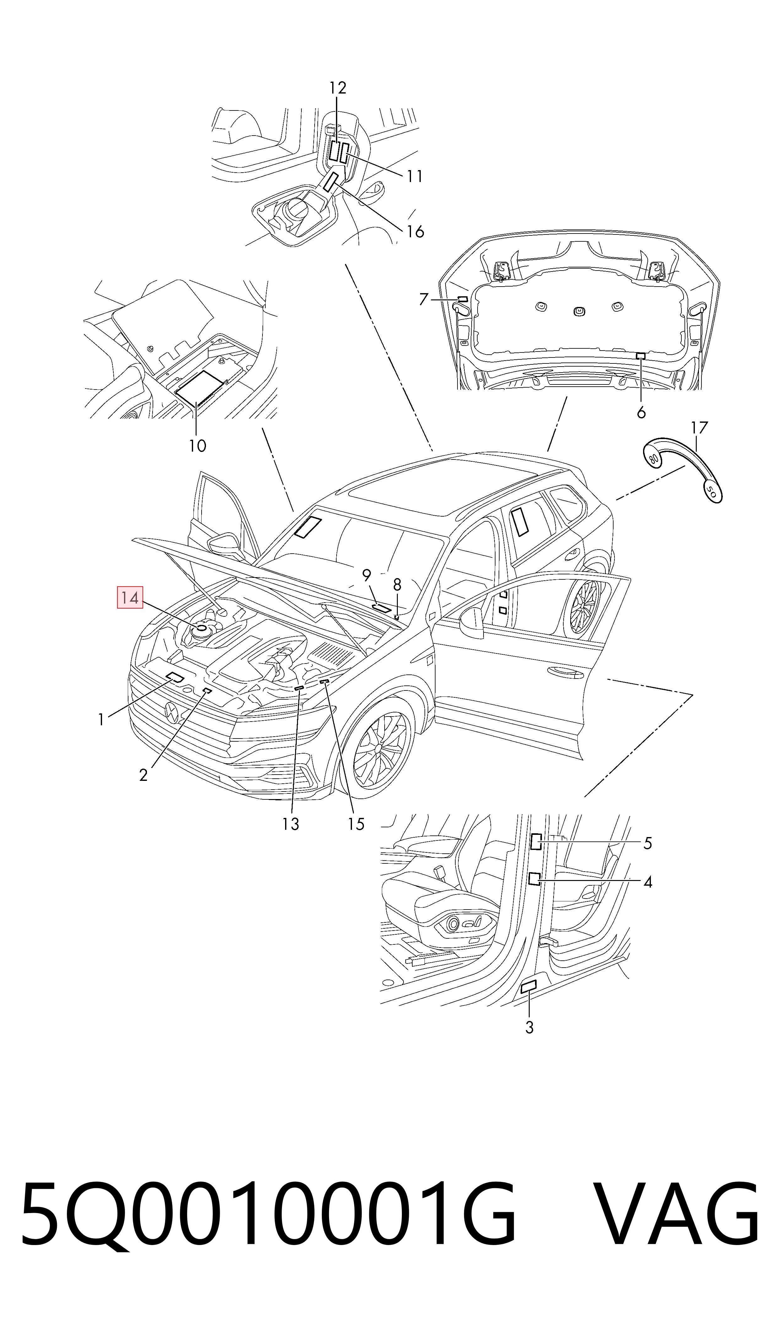 5Q0010001G VAG 
