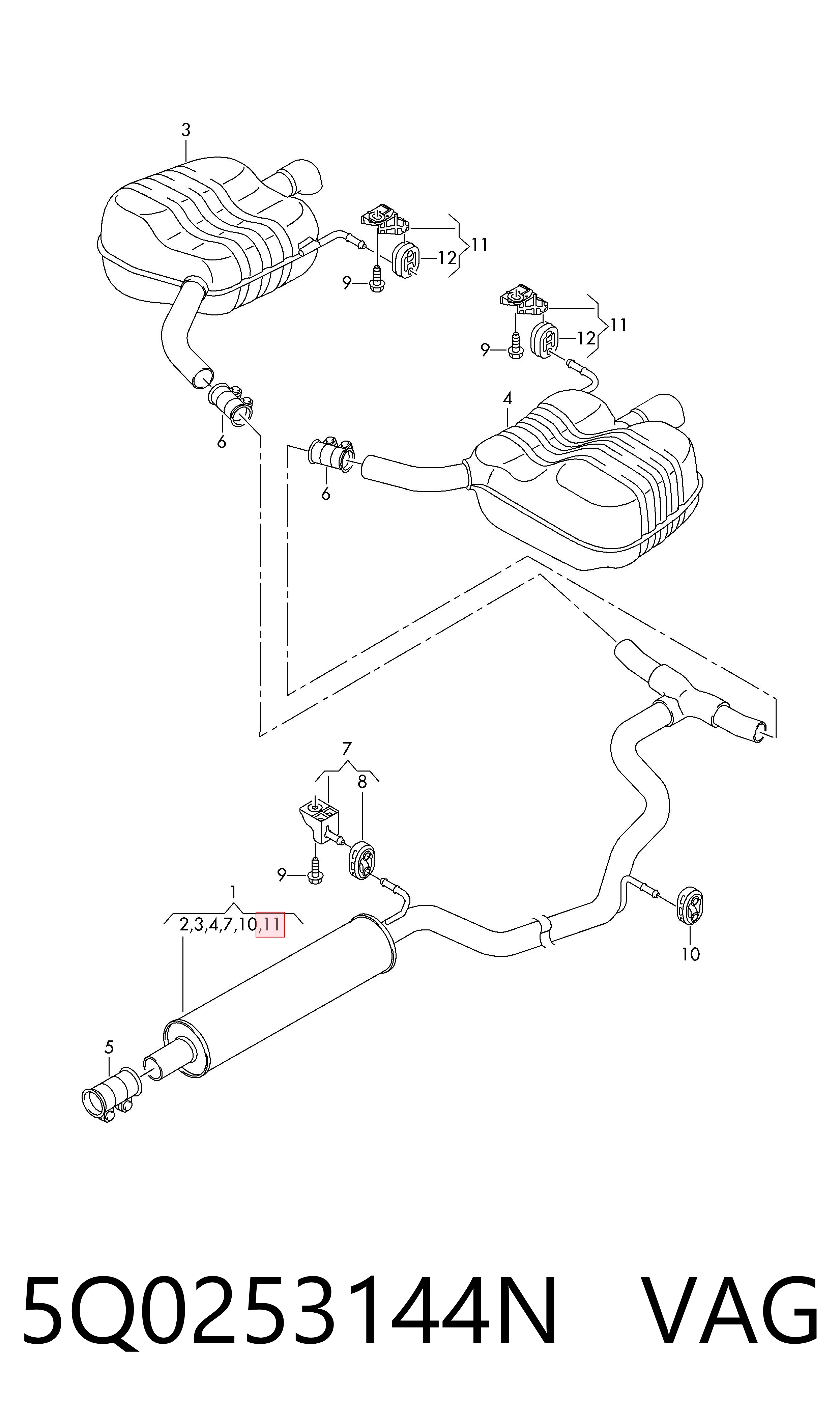 Купити 1688284380 Peugeot/Citroen Подушка глушника