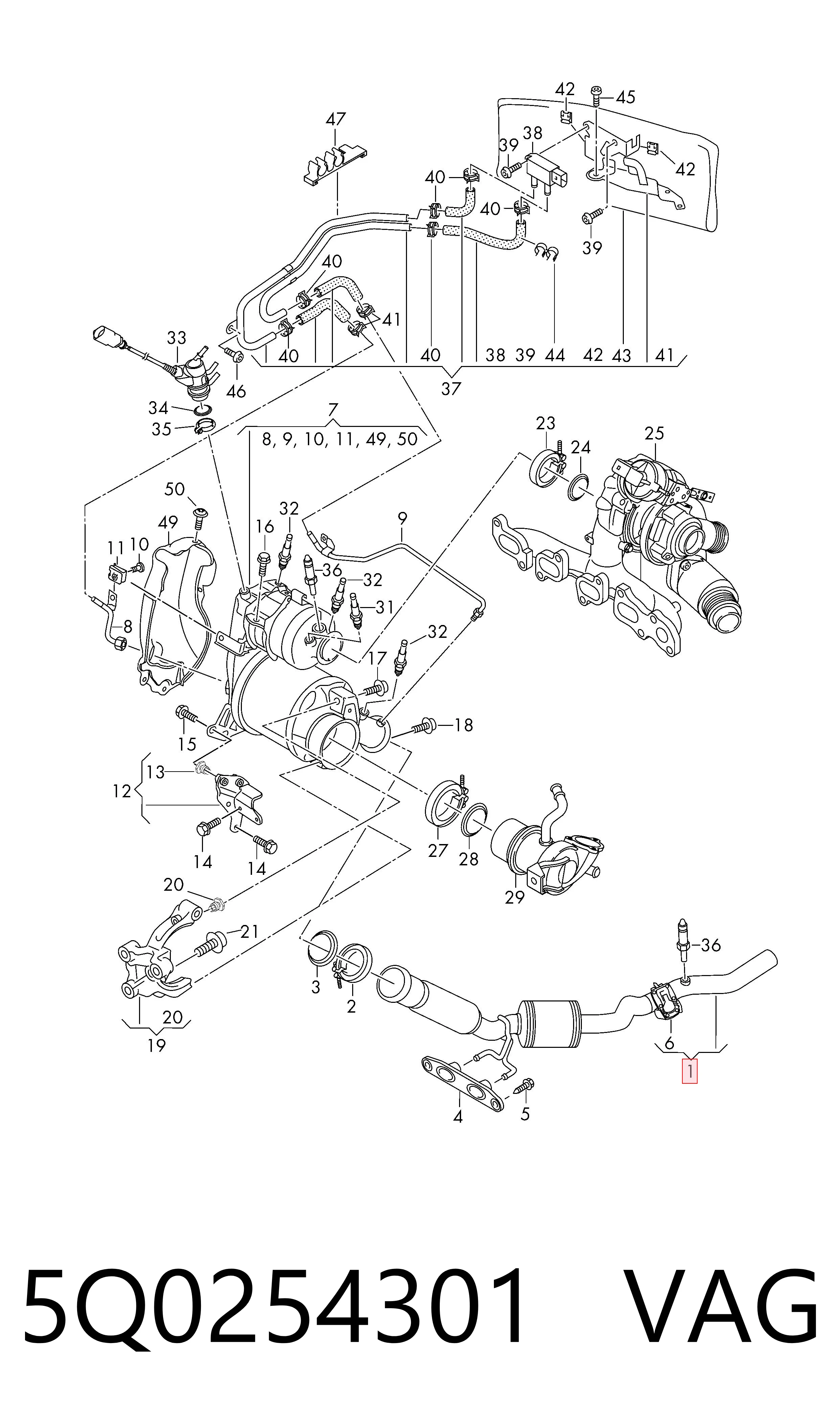 5Q0254301 VAG