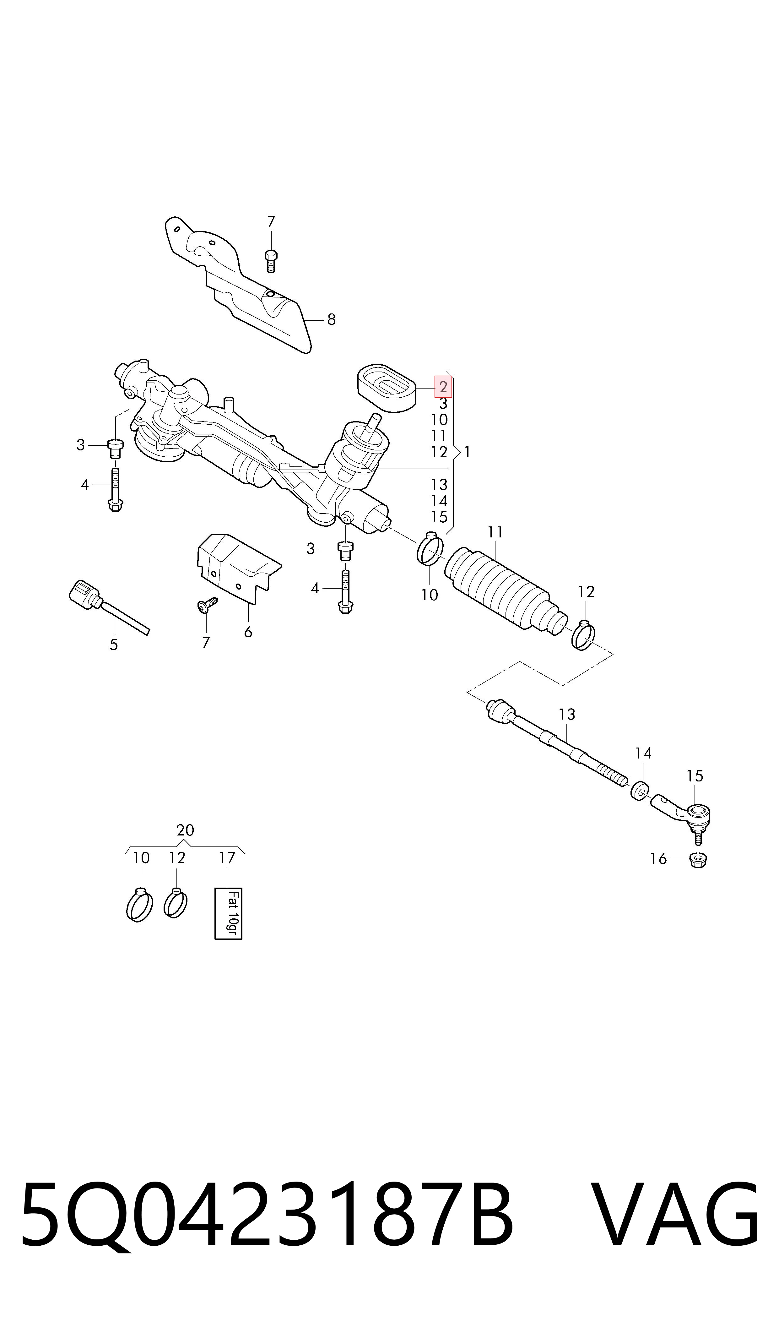 5Q0423187B VAG 