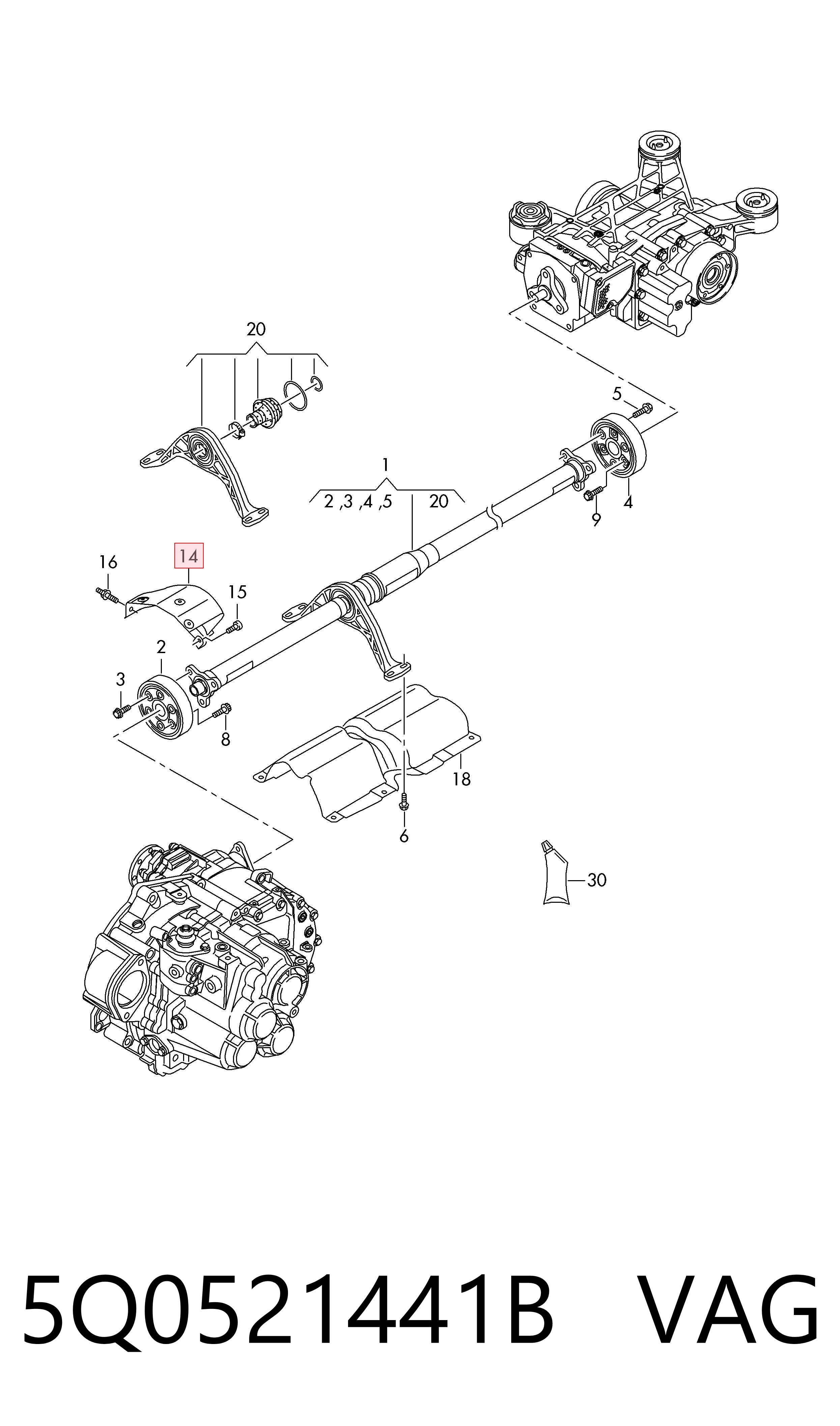 5Q0521441B VAG 