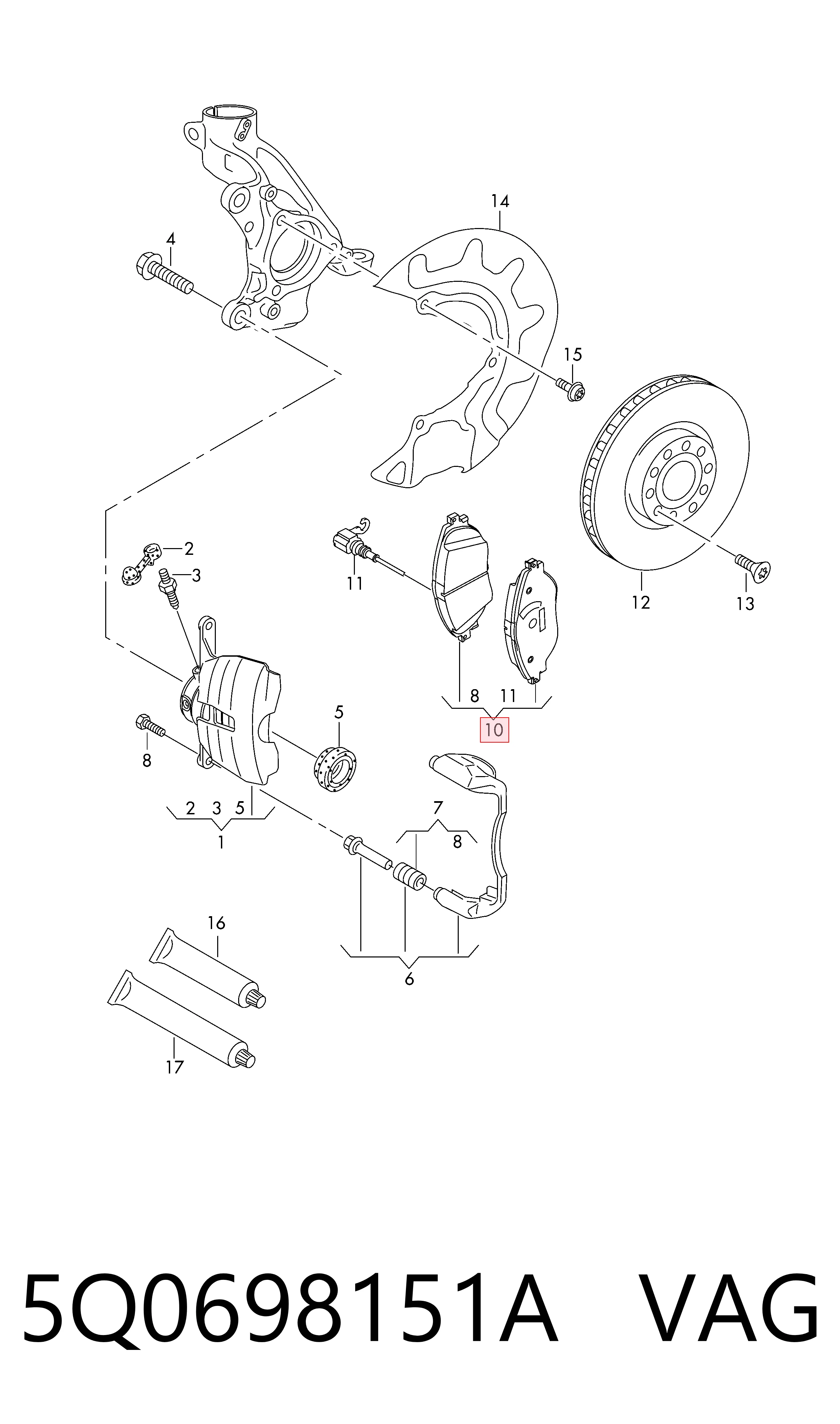 5Q0698151A VAG