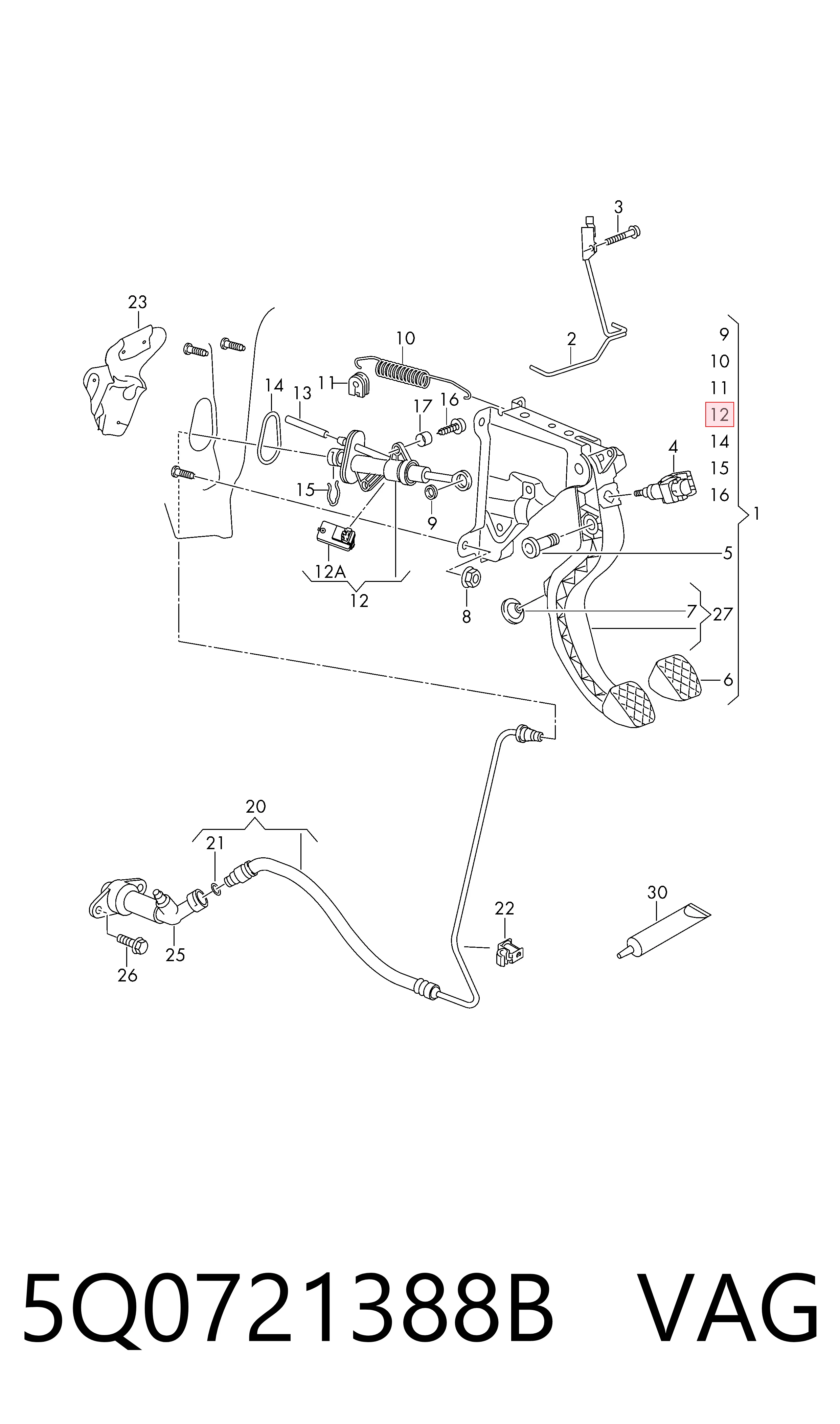 5Q0721388B VAG 