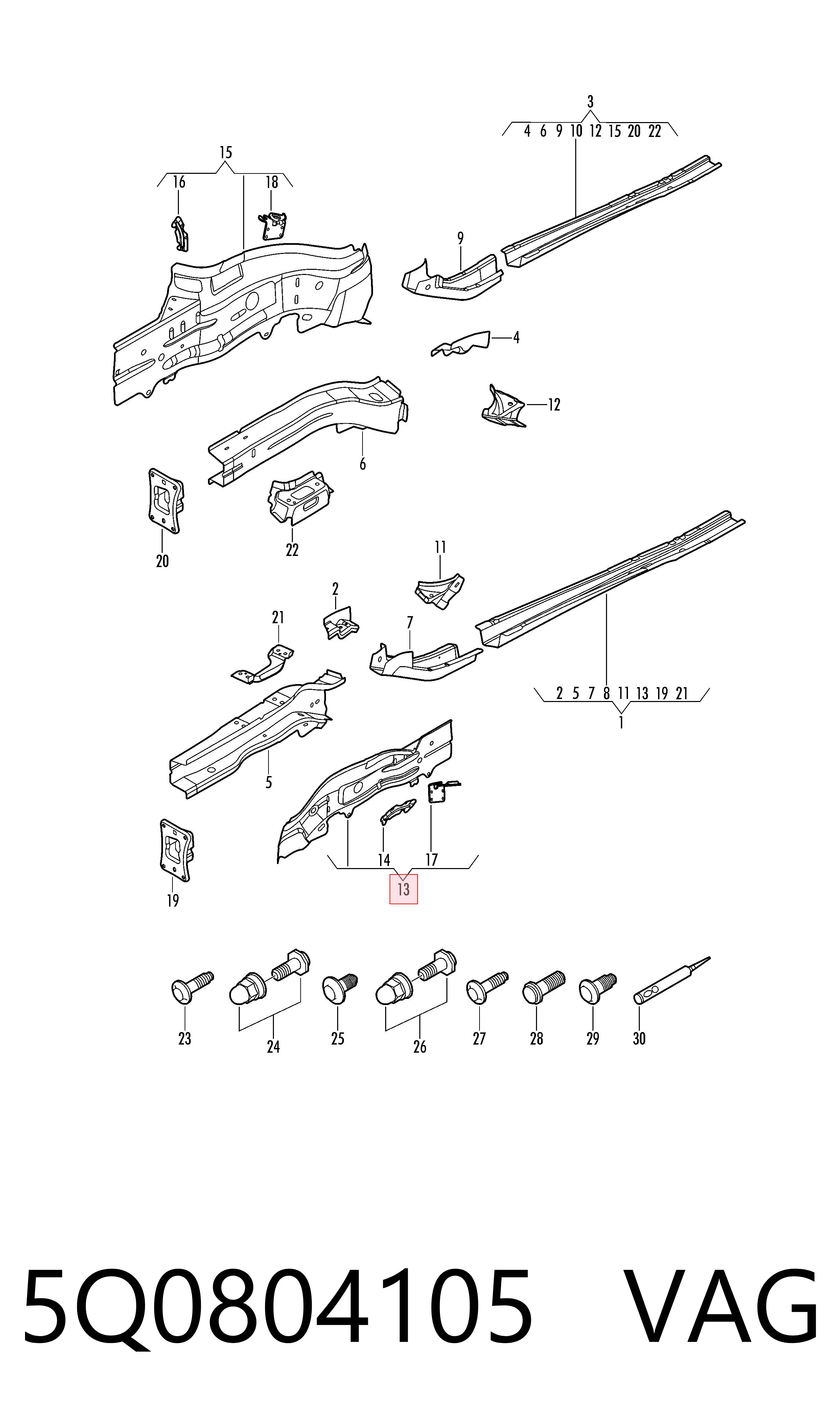 5Q0804105 VAG 