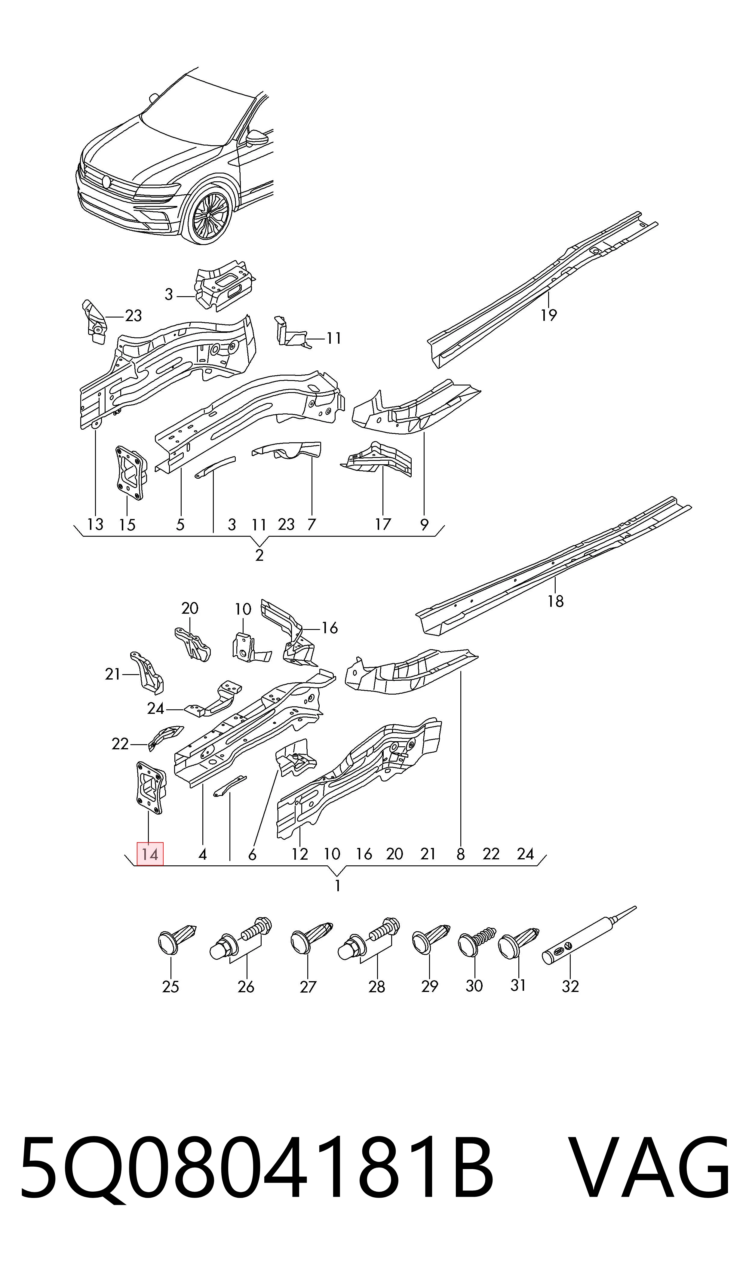 5Q0804181B VAG 