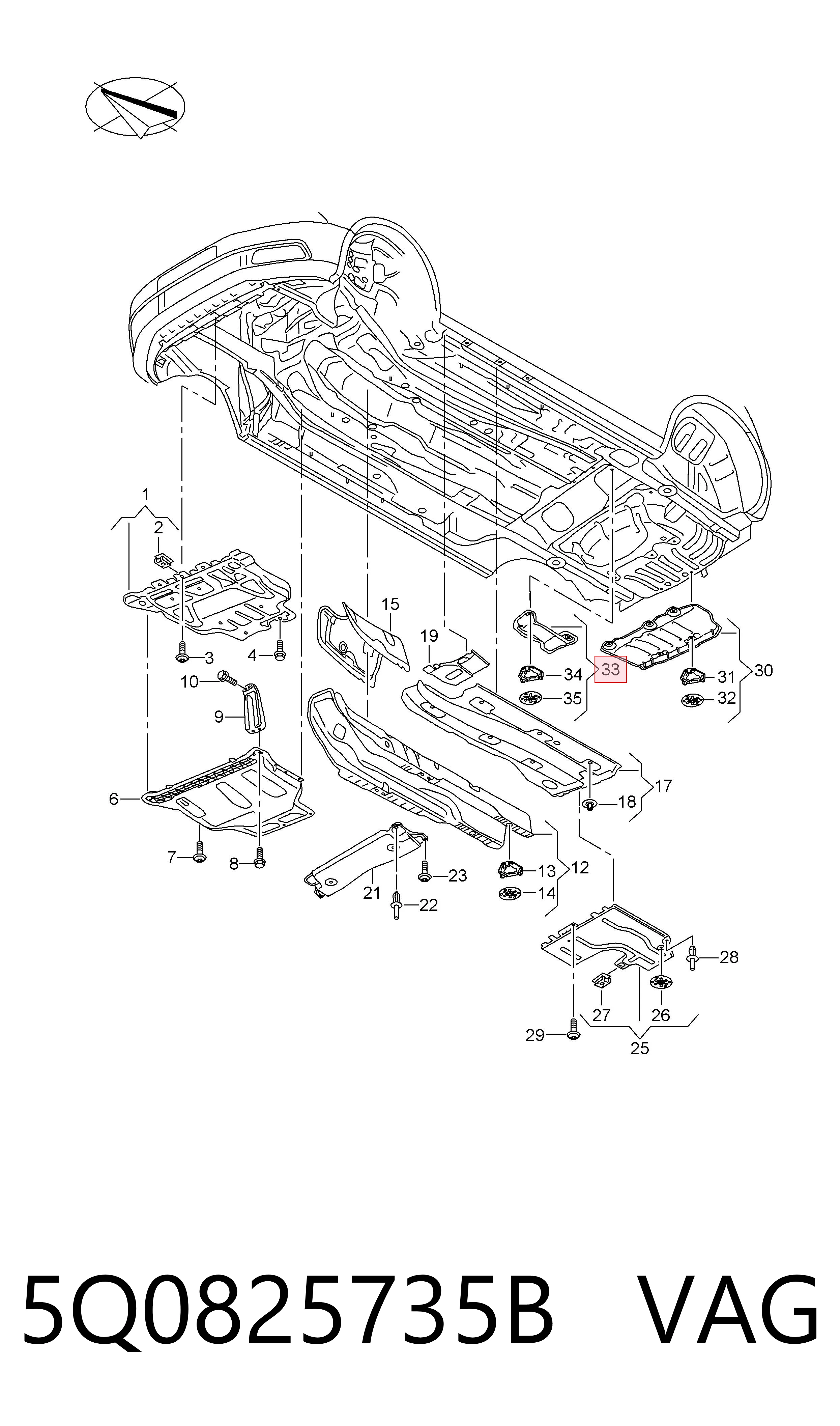 5Q0825735B VAG 