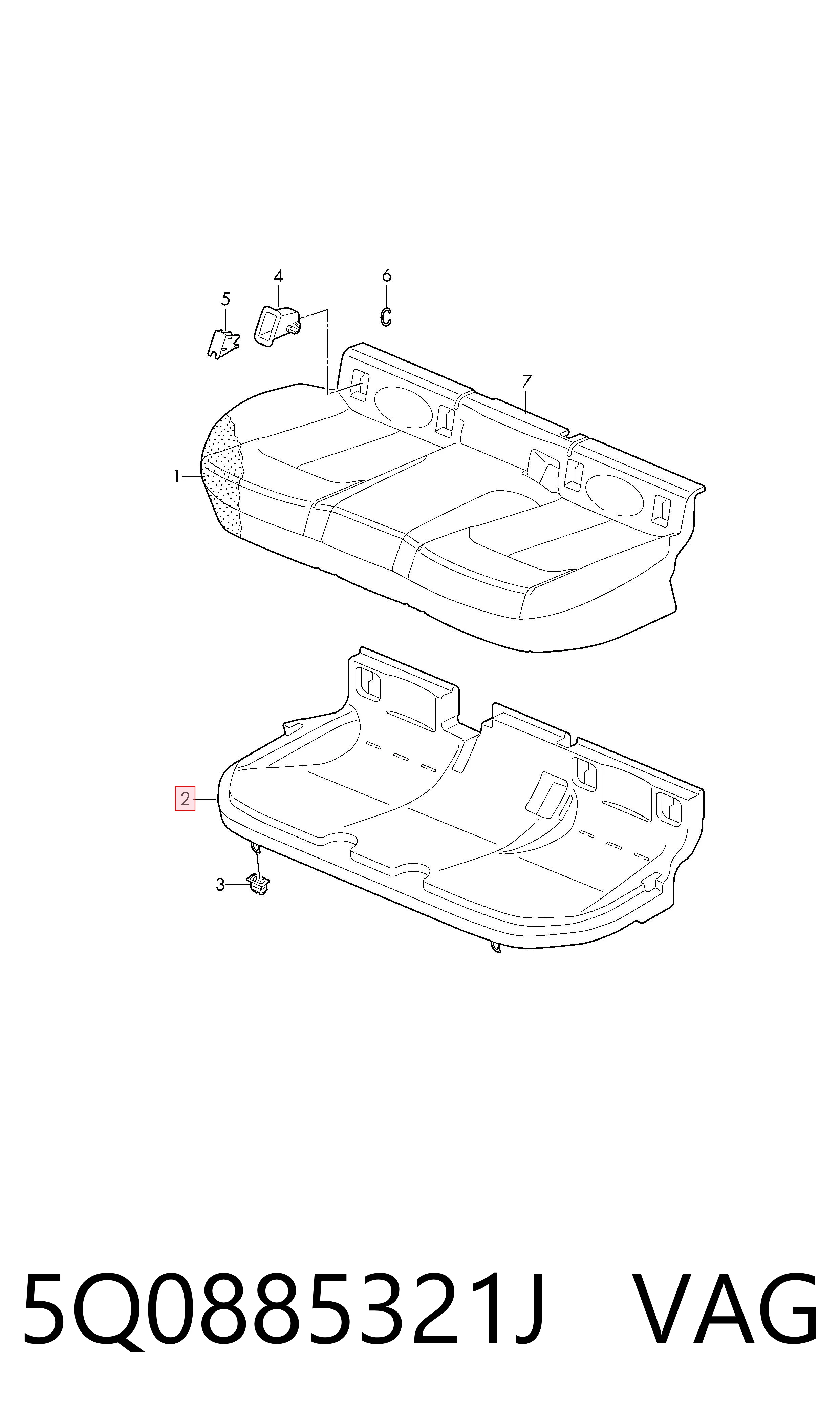  VAG 5Q0885321J ціна, від 318.26 USD