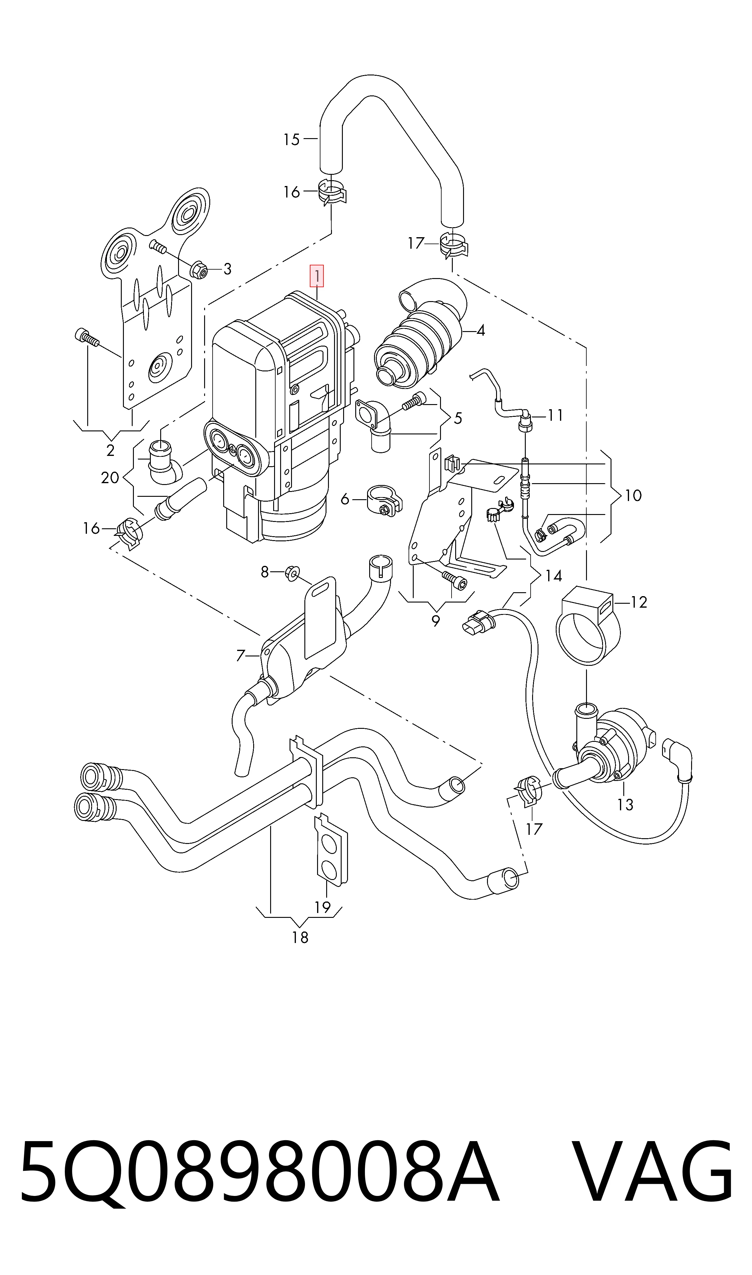 5Q0898008A VAG 