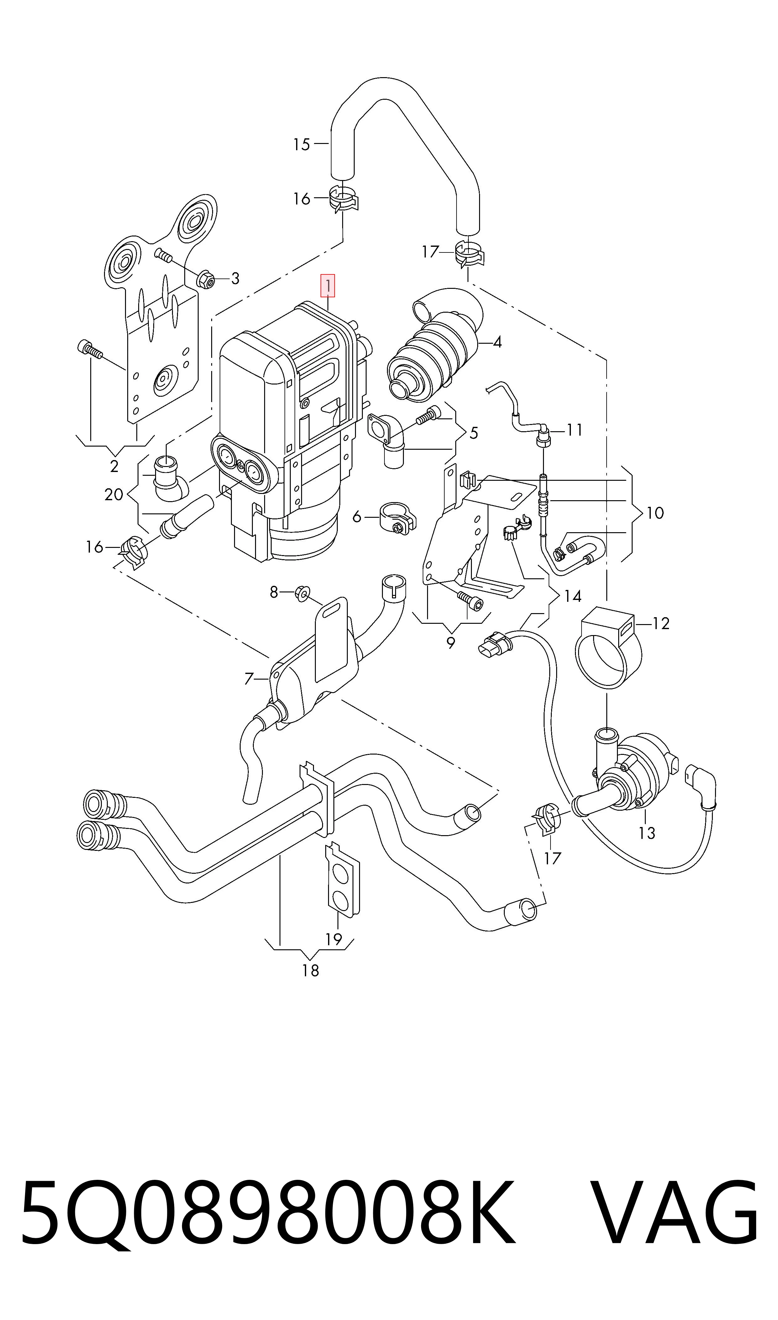 5Q0898008K VAG