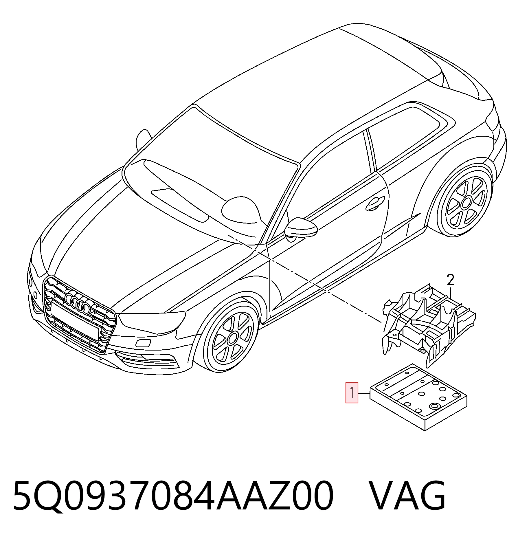Блок комфорту на Volkswagen Golf ALLTRACK VII BA5, BV5