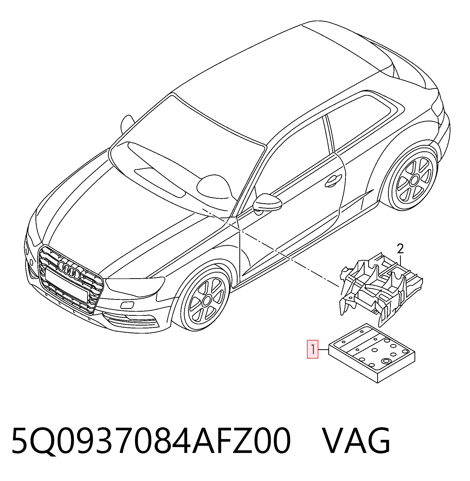 Блок управління комфорту Volkswagen Golf ALLTRACK VII