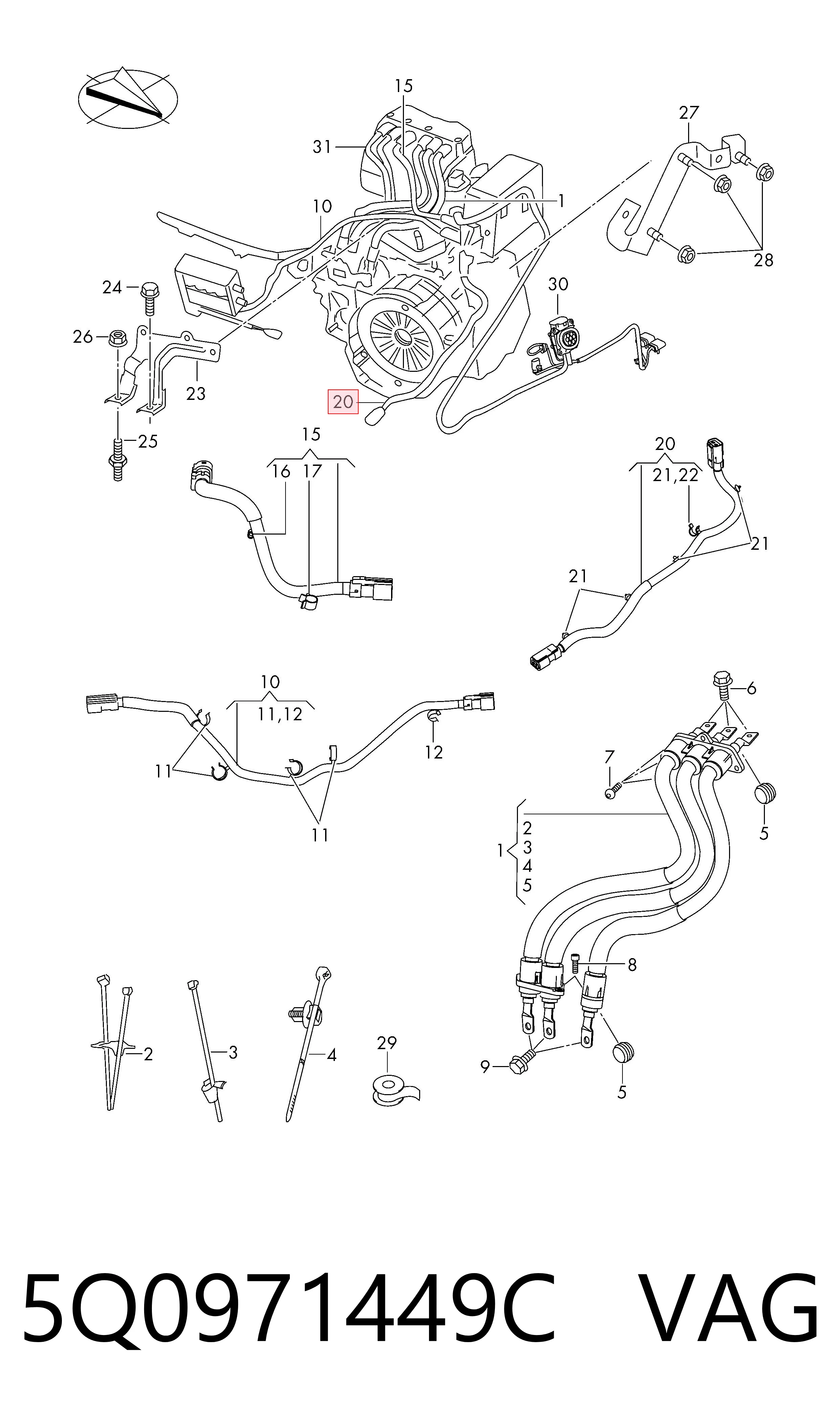 5Q0971449C VAG 