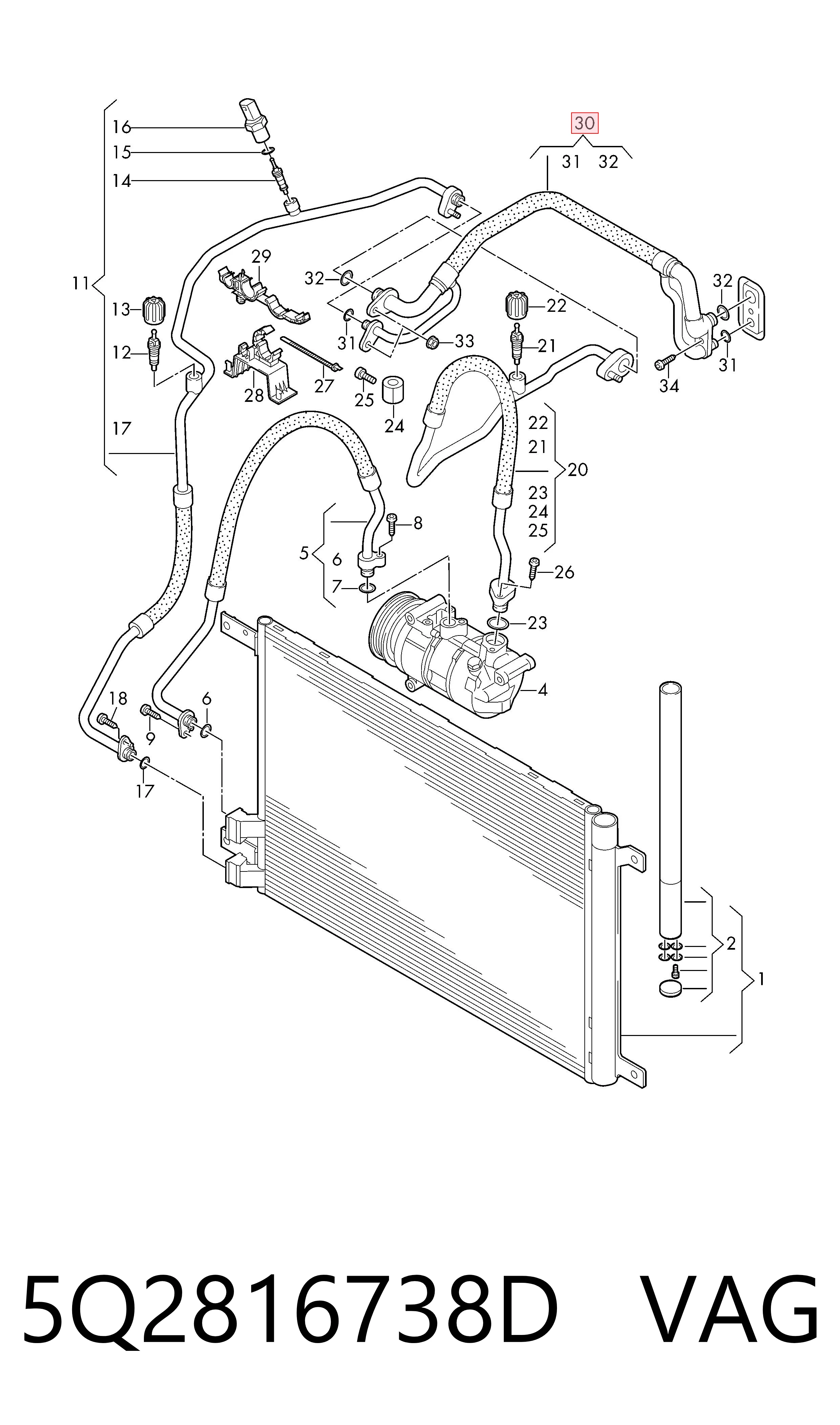 5Q2816738D VAG 
