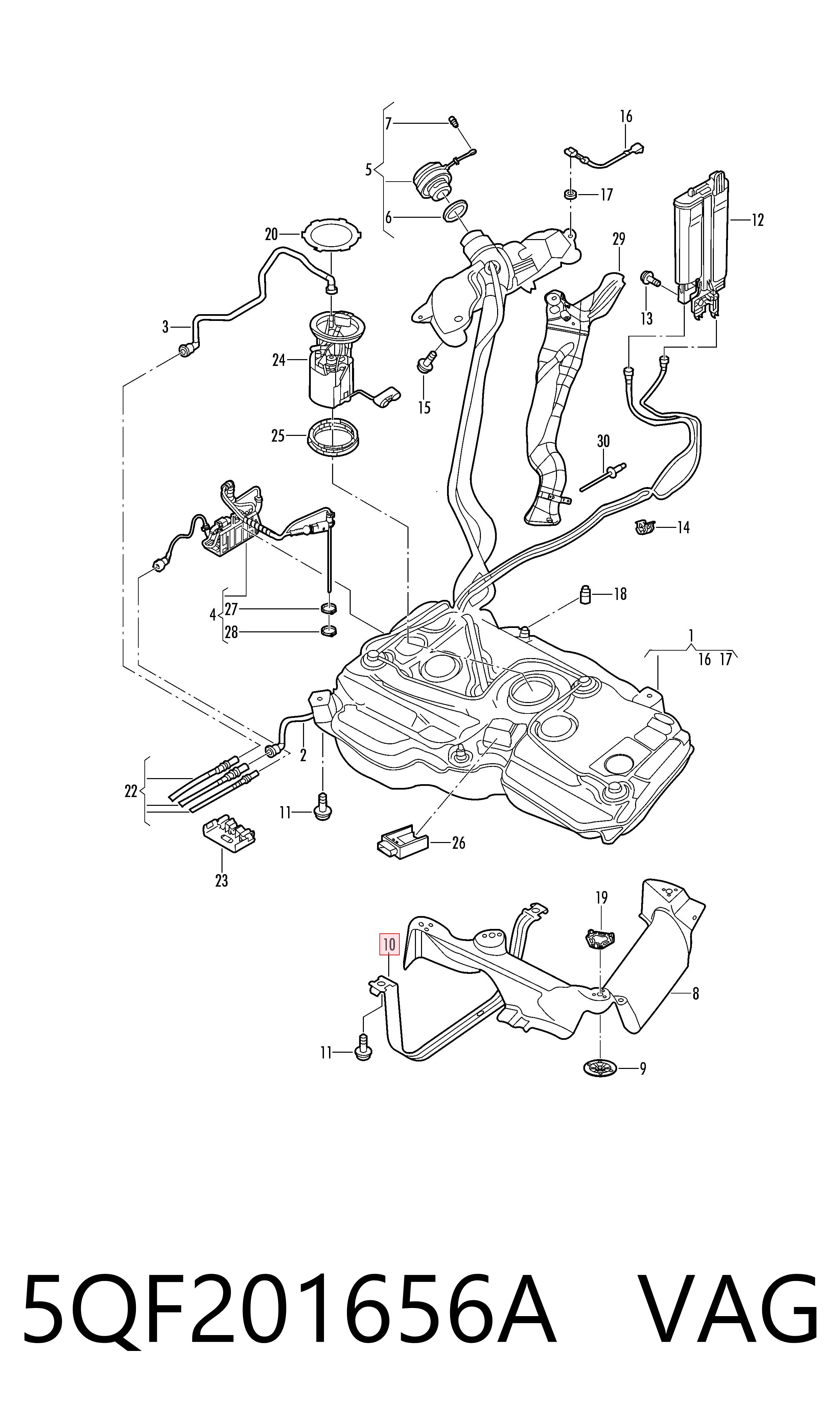 5QF201656A VAG 
