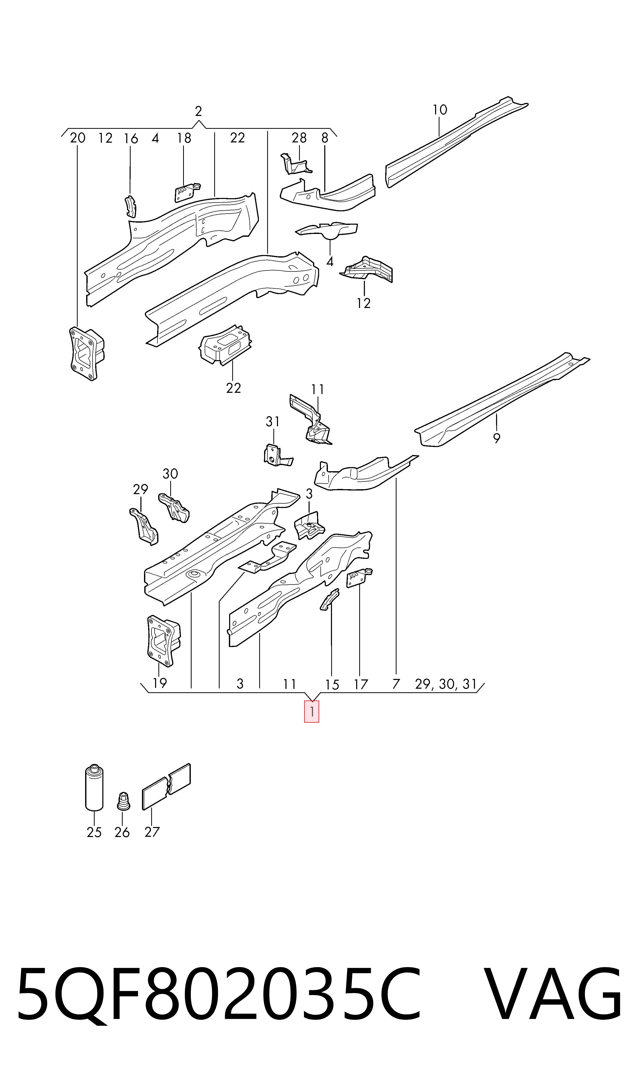 5QF802035C VAG 