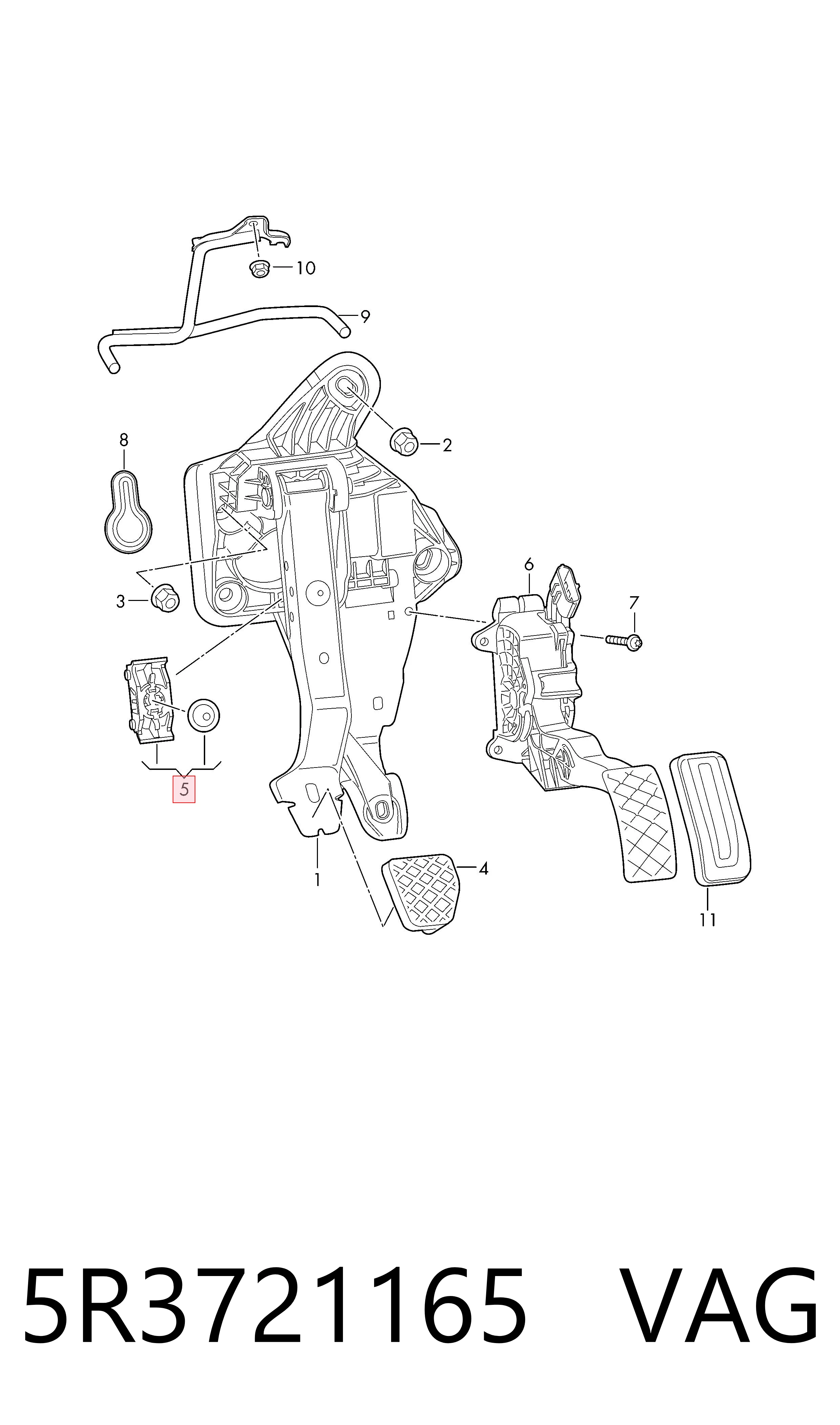 5R3721165 VAG