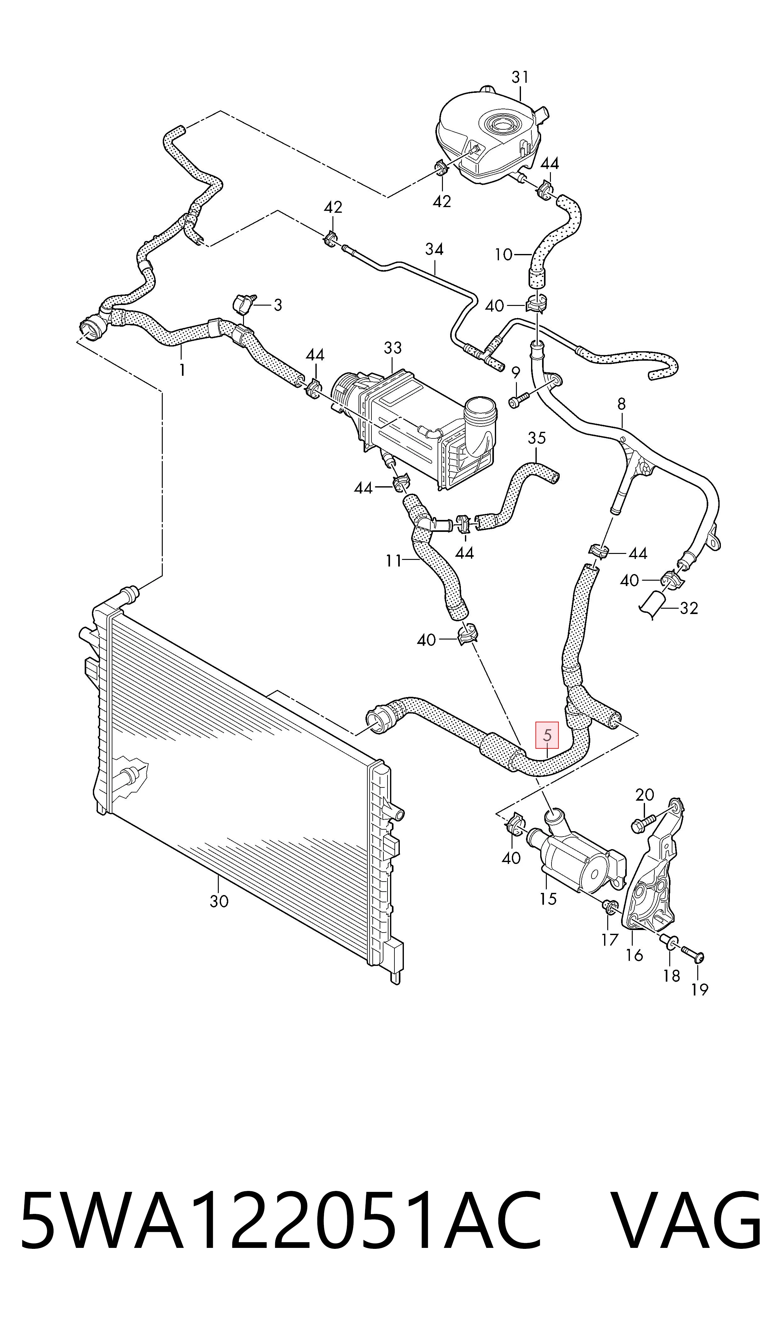 5WA122051AC VAG 