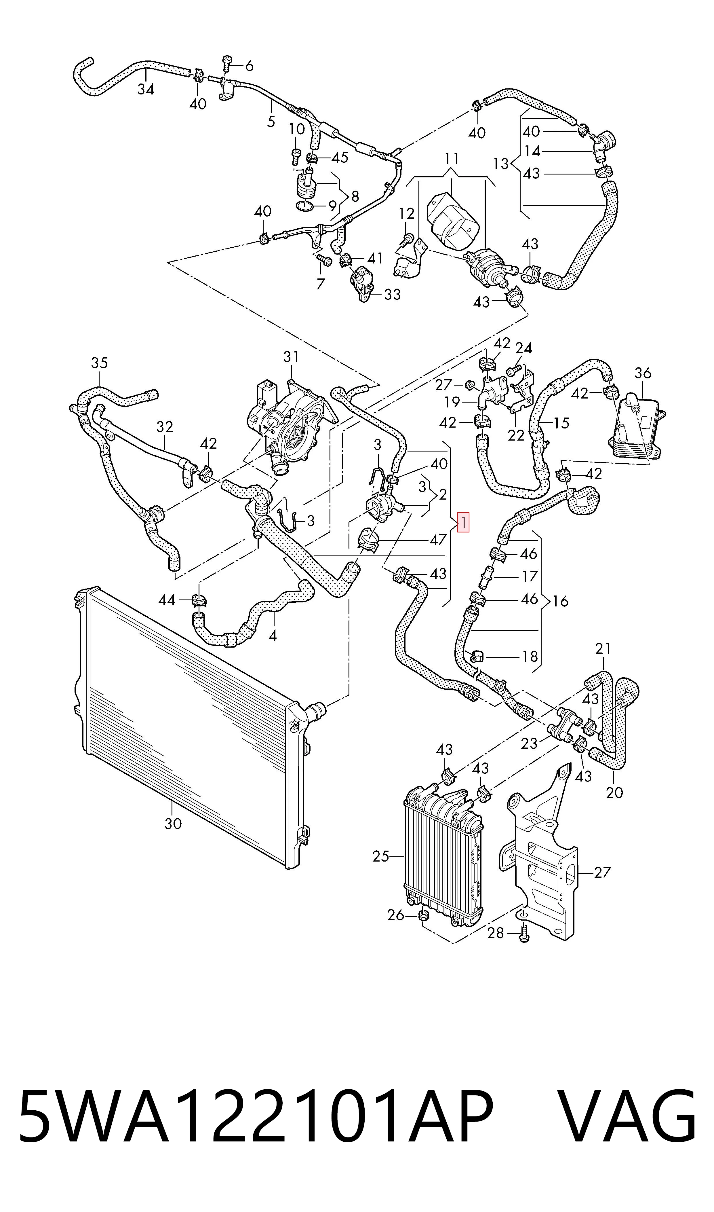 5WA122101AP VAG 