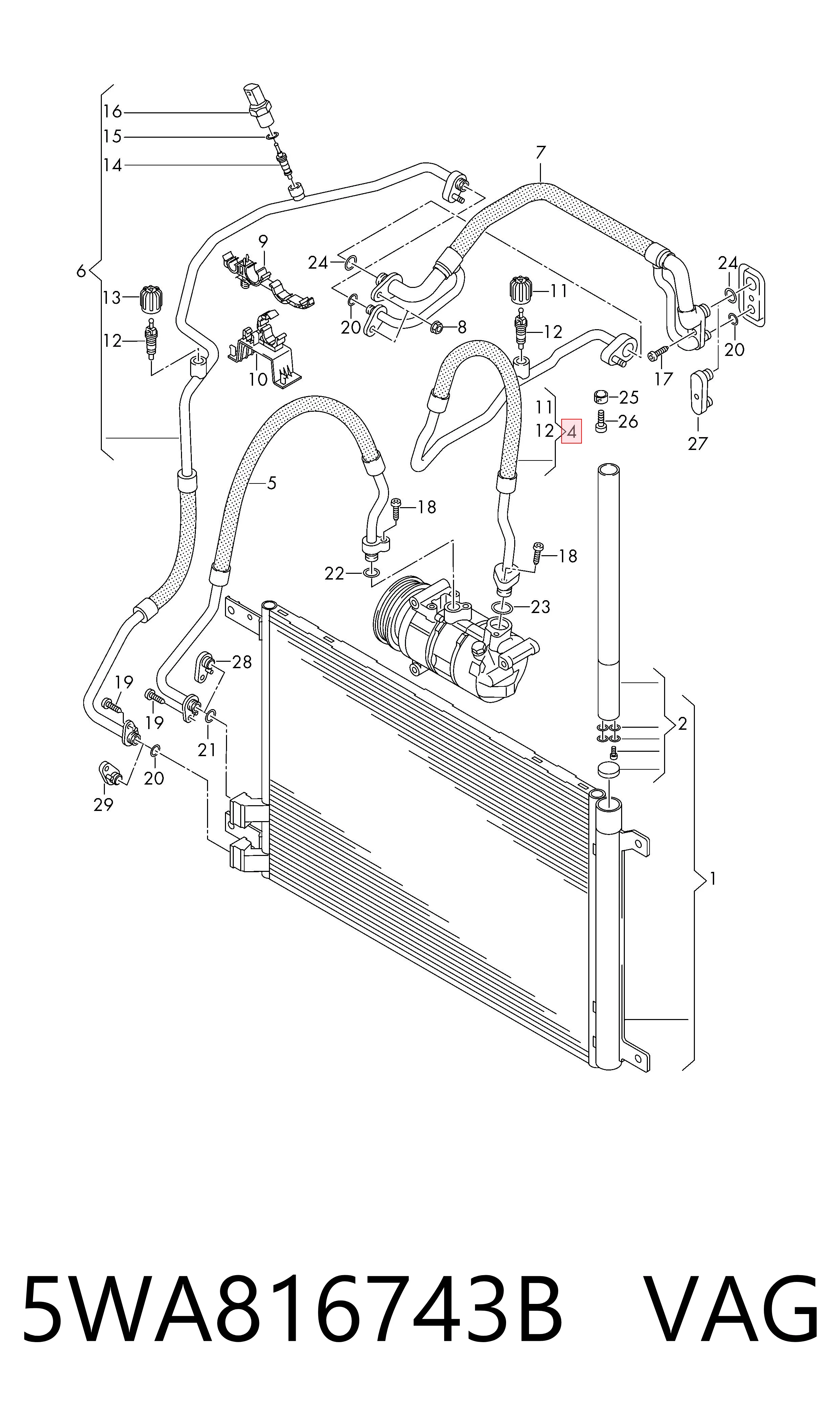 5WA816743B VAG 