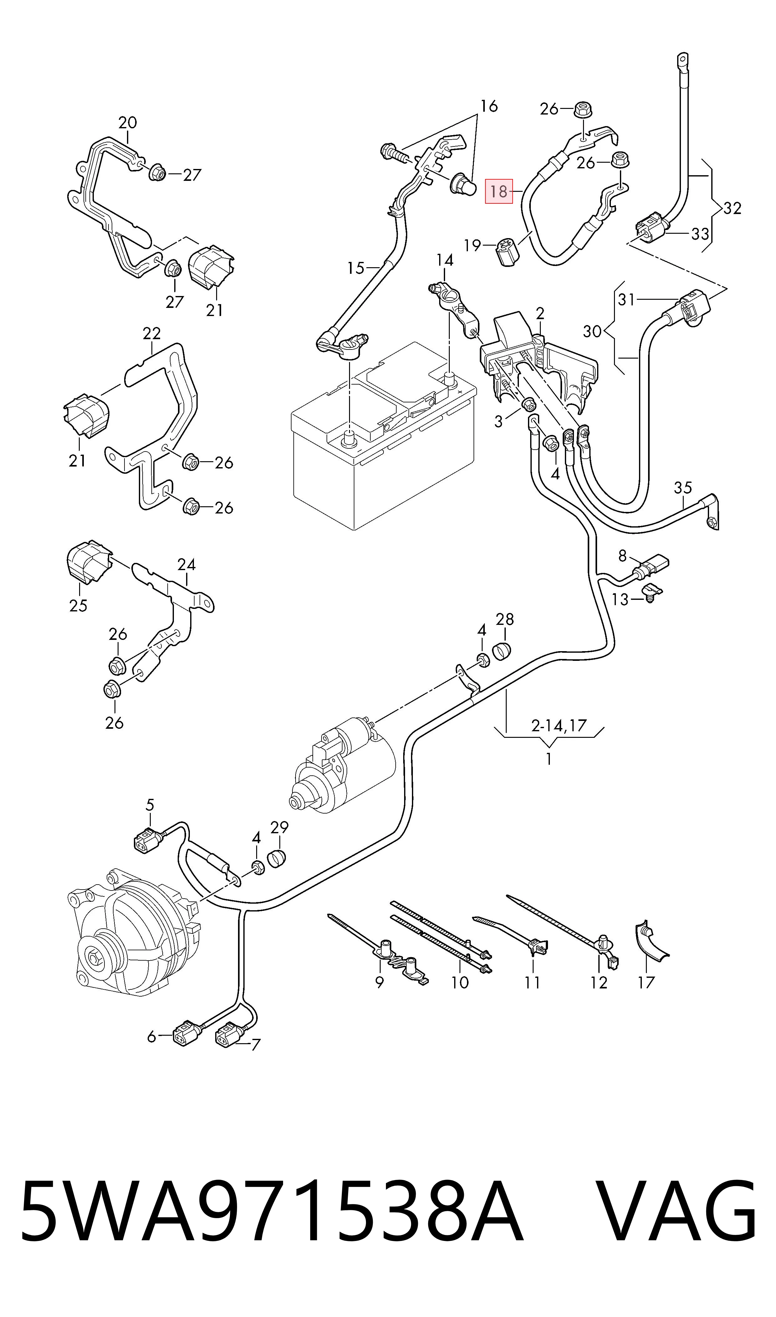 5WA971538A VAG 