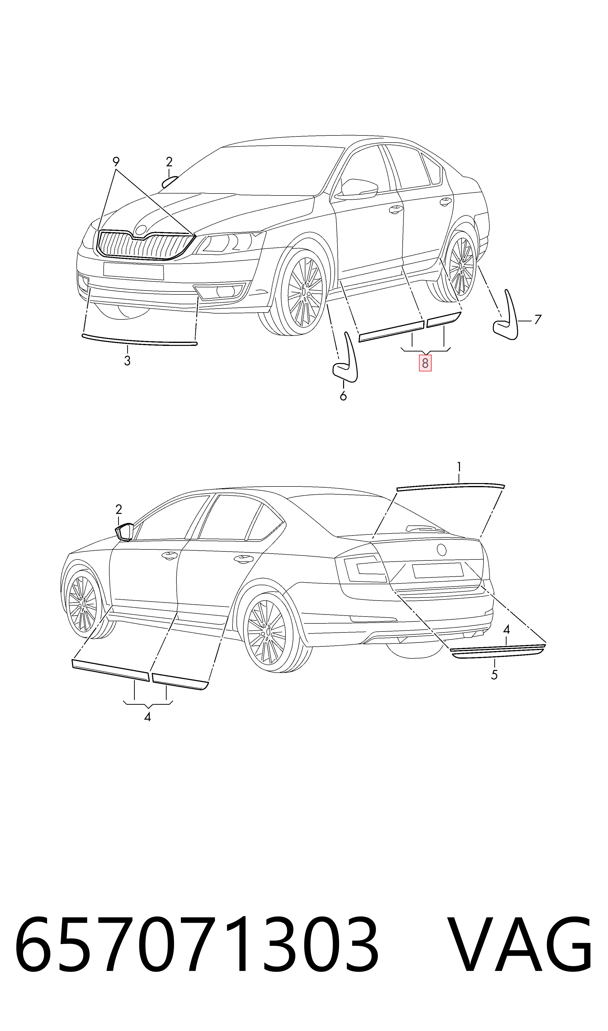 657071303 VAG 