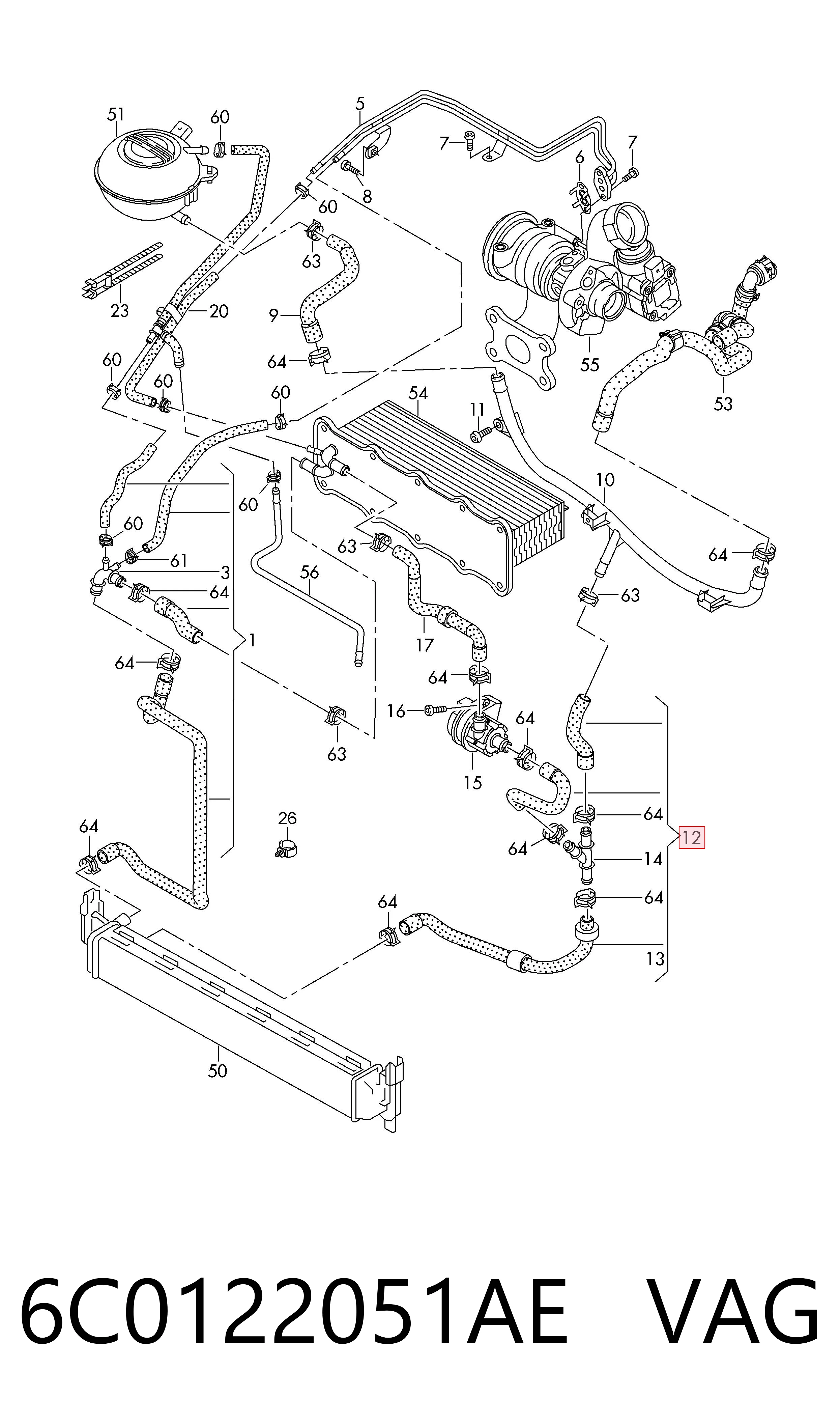  6C0122051AE VAG